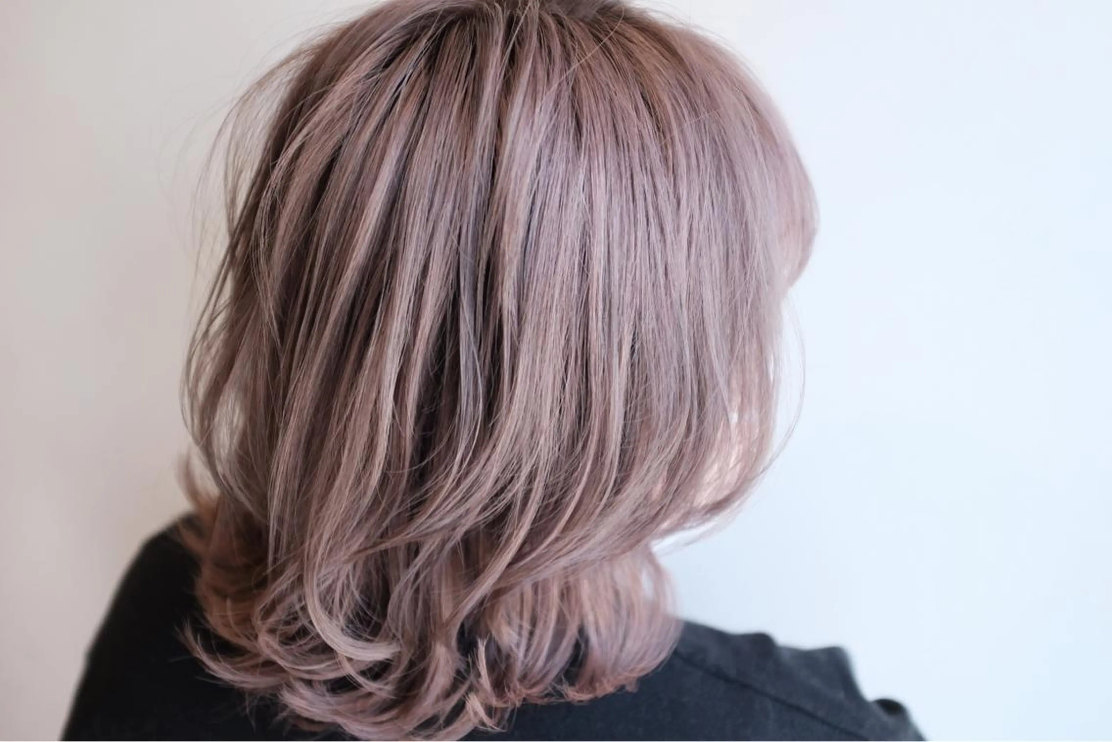 ミディアム カット ヘアカラー 【縮毛矯正・艶髪】 髪質改善　橋本🌟のヘアスタイル