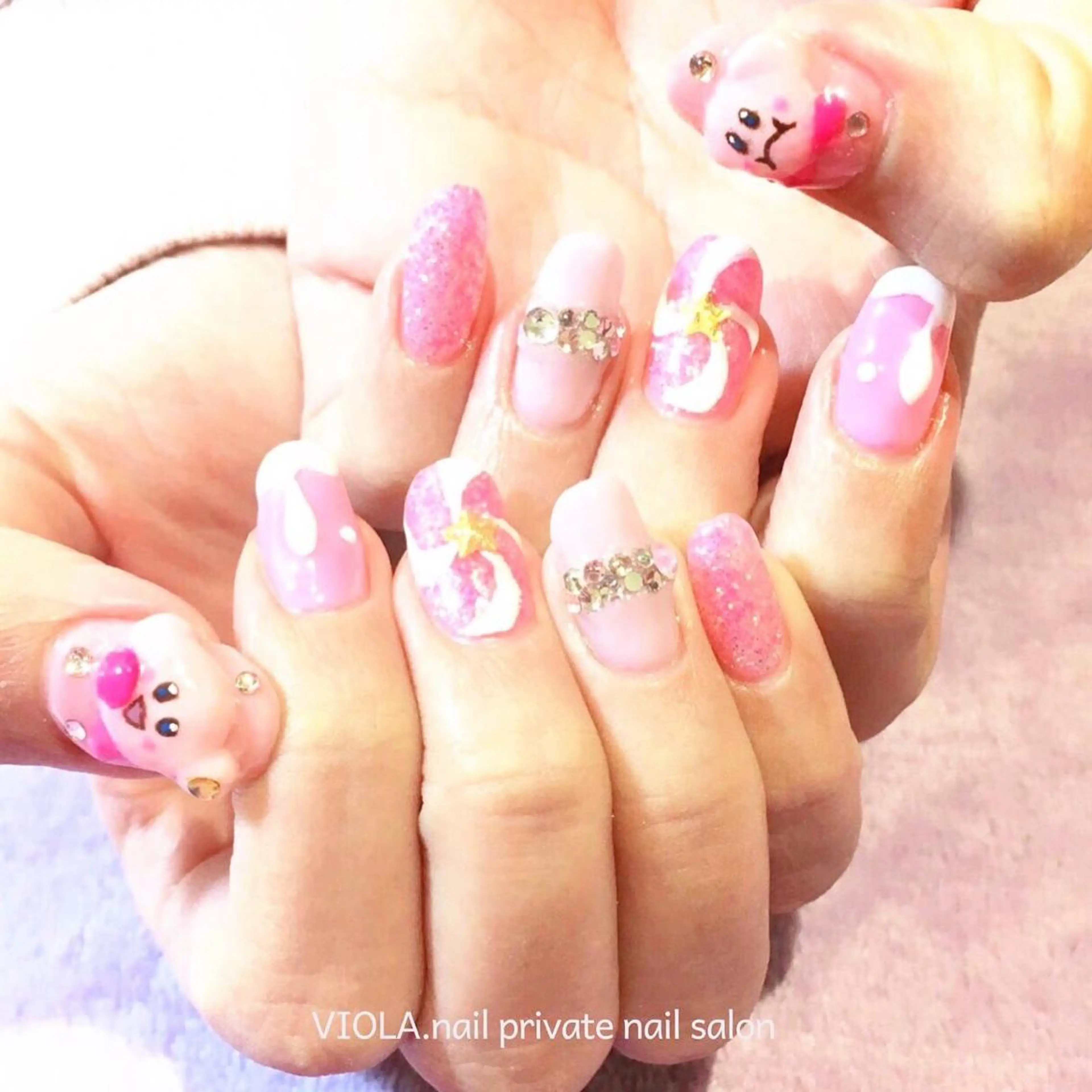 ネイル ハンドネイル VIOLA .nailのネイルデザイン