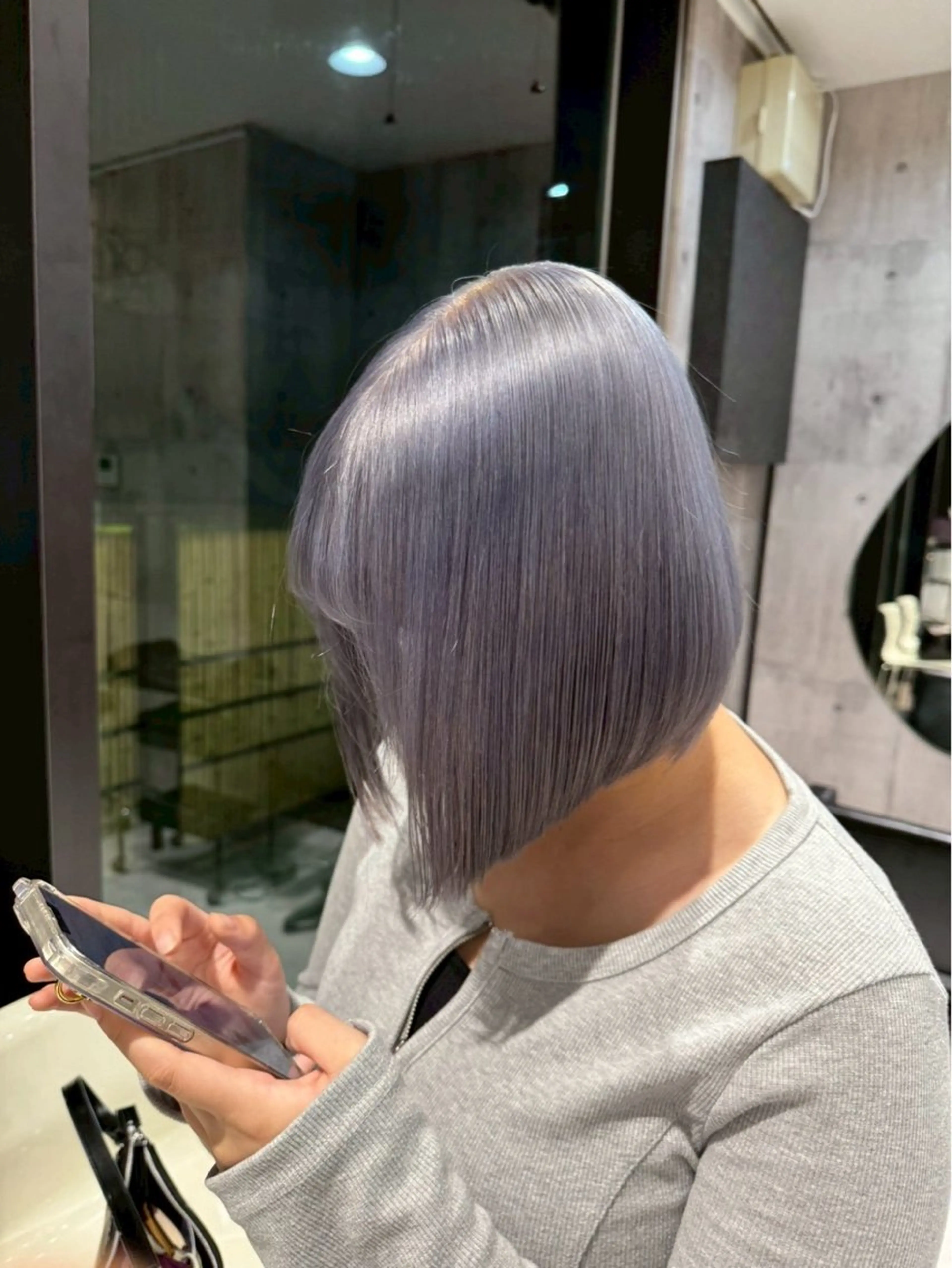 カラー 【🦋ハイトーンリタ ッチ🦋】ENAのヘアスタイル