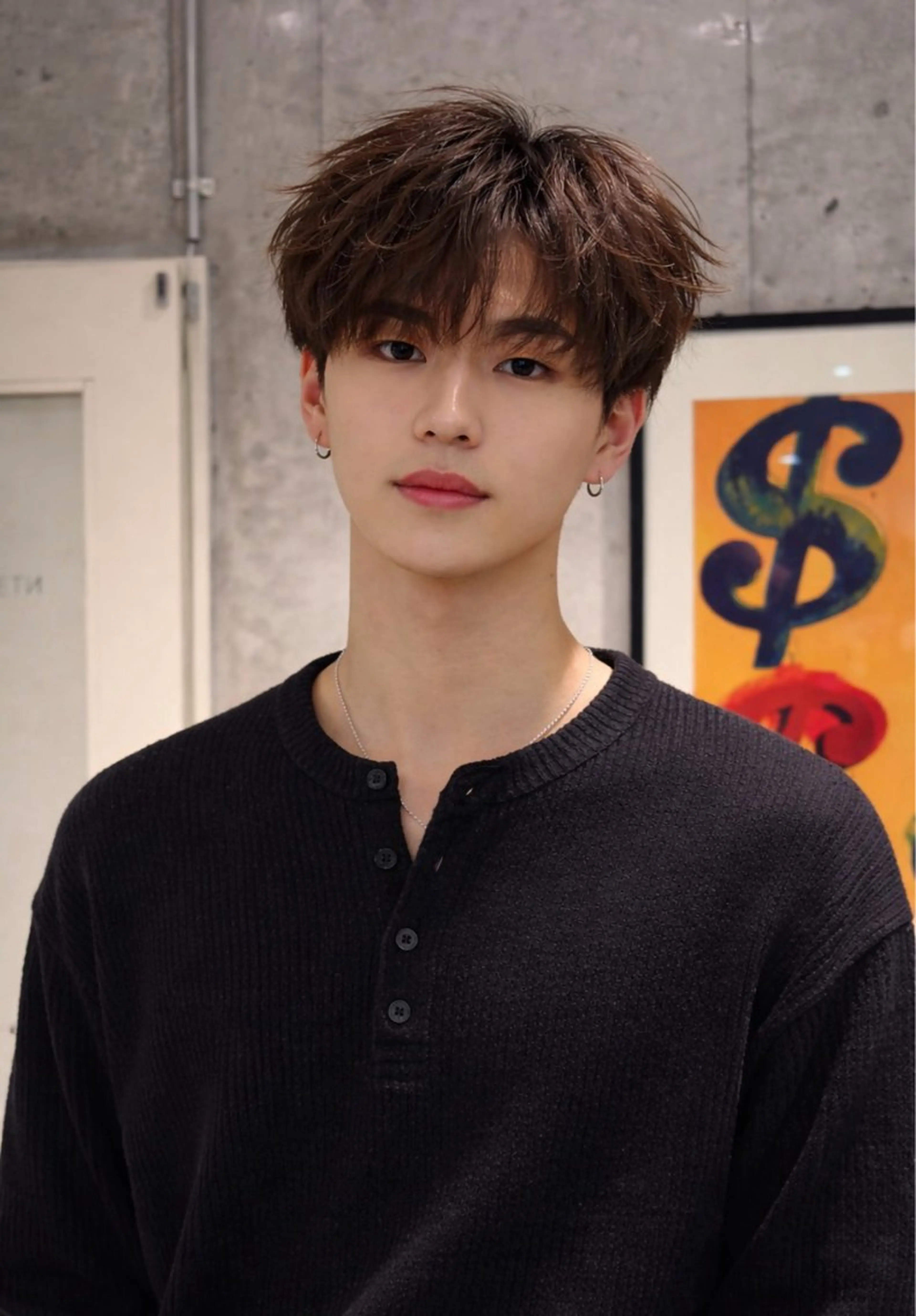 メンズ 赤み消し／アッシュ系 ／ダウンパーマ／優斗のヘアスタイル