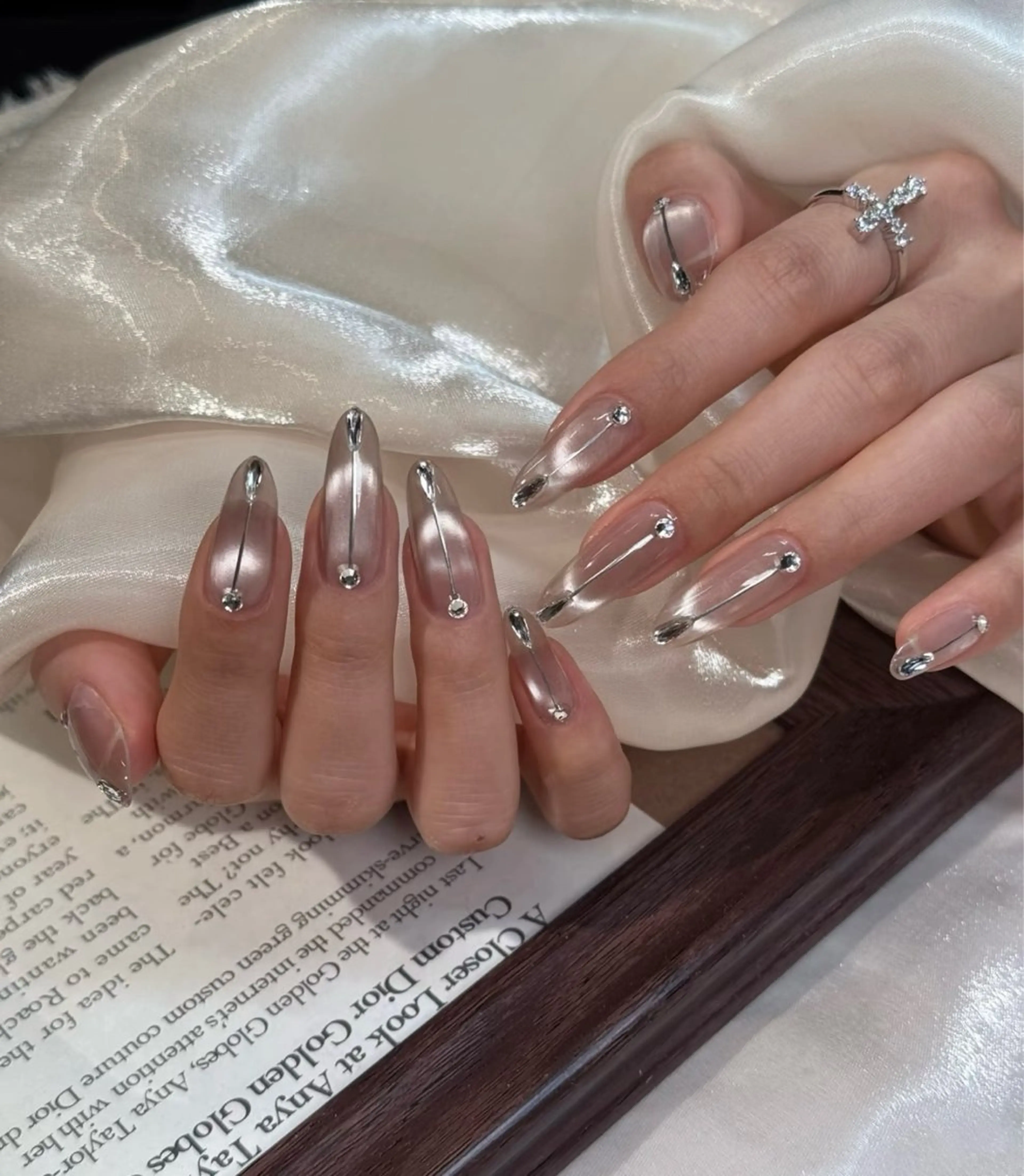 ネイル ハンドネイル リセス 高田馬場💎のネイルデザイン
