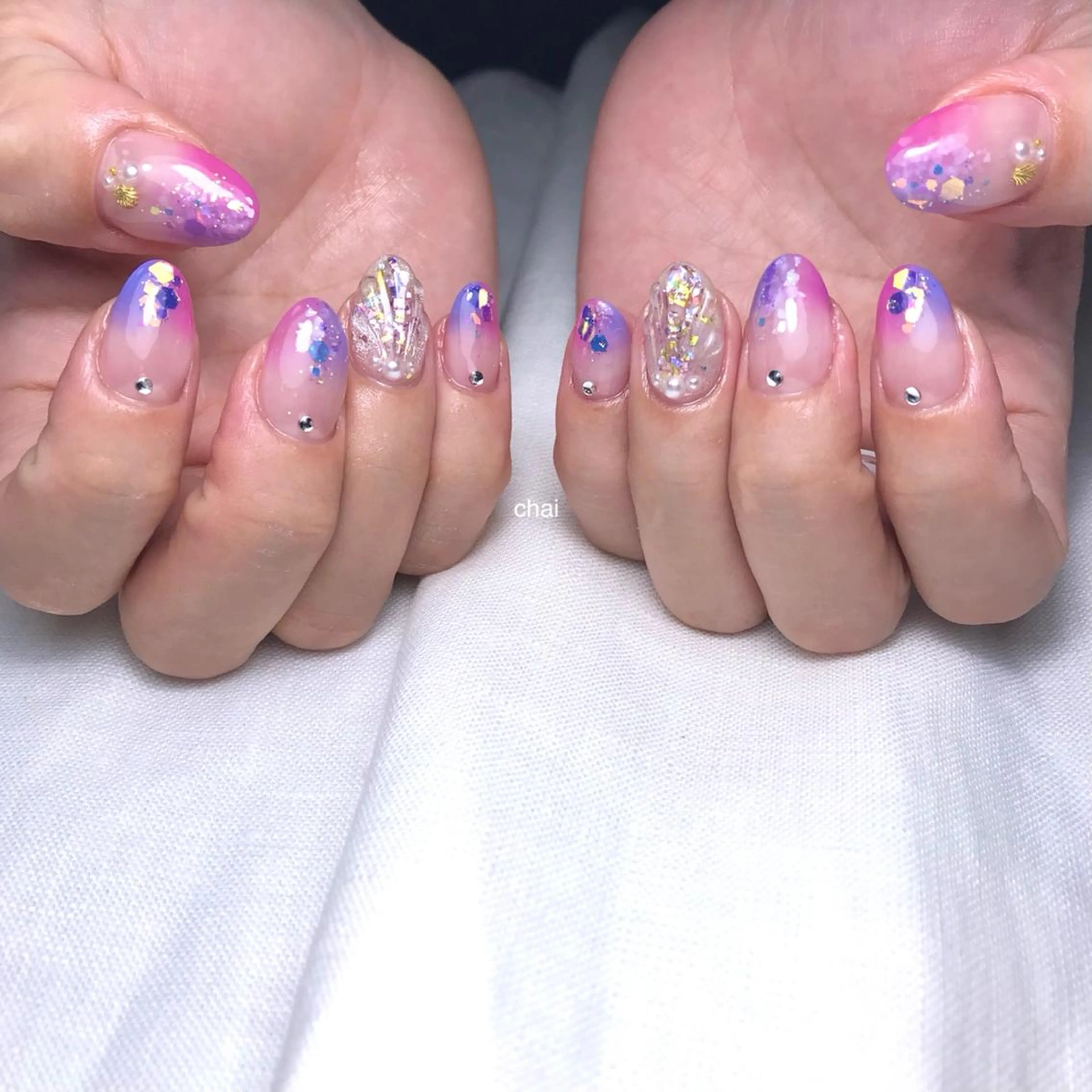 ネイル ハンドネイル 💅chainail _aiのネイルデザイン