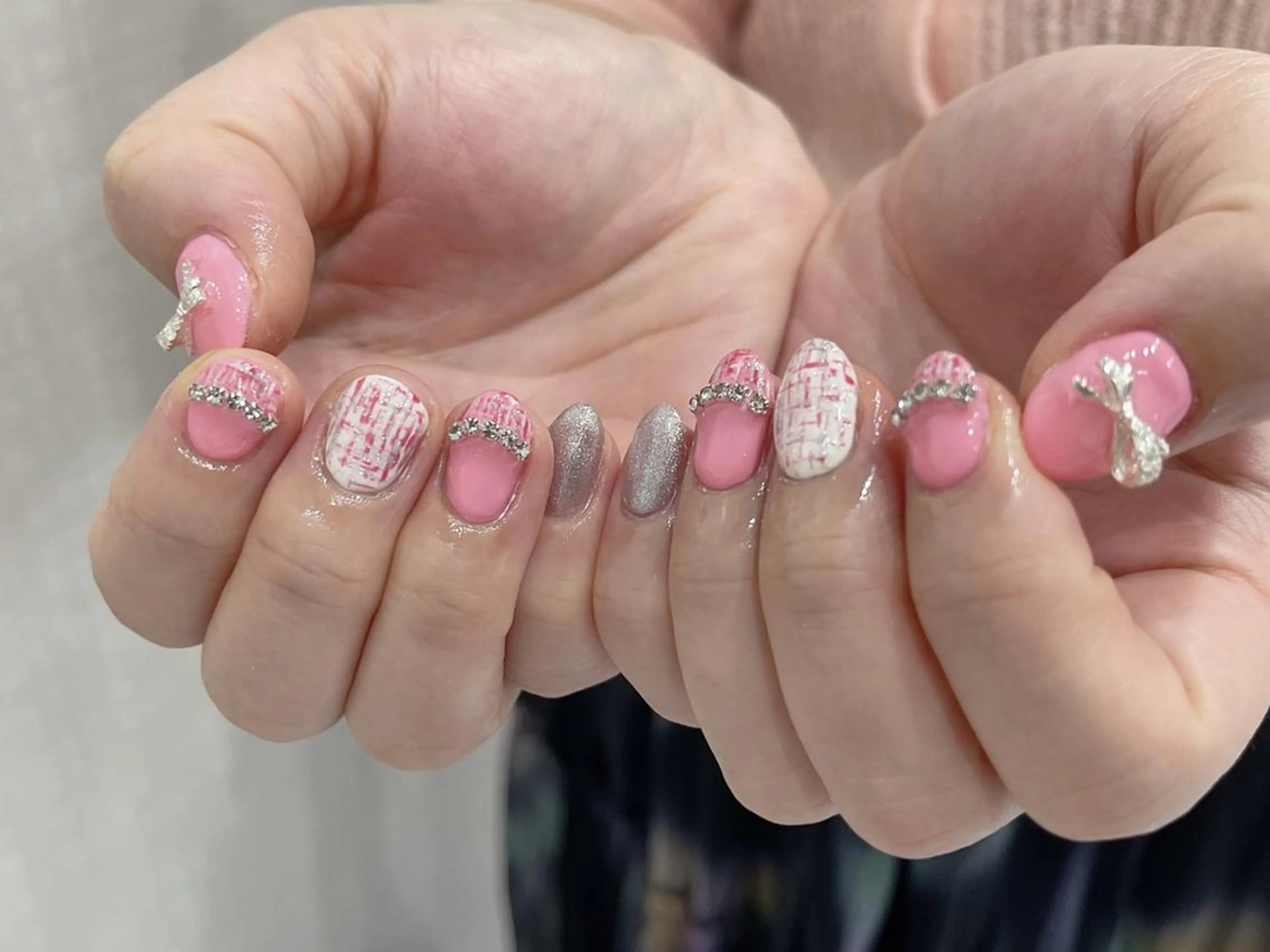 ネイル 持ち込み 🦋y y Nail 🤍のネイルデザイン