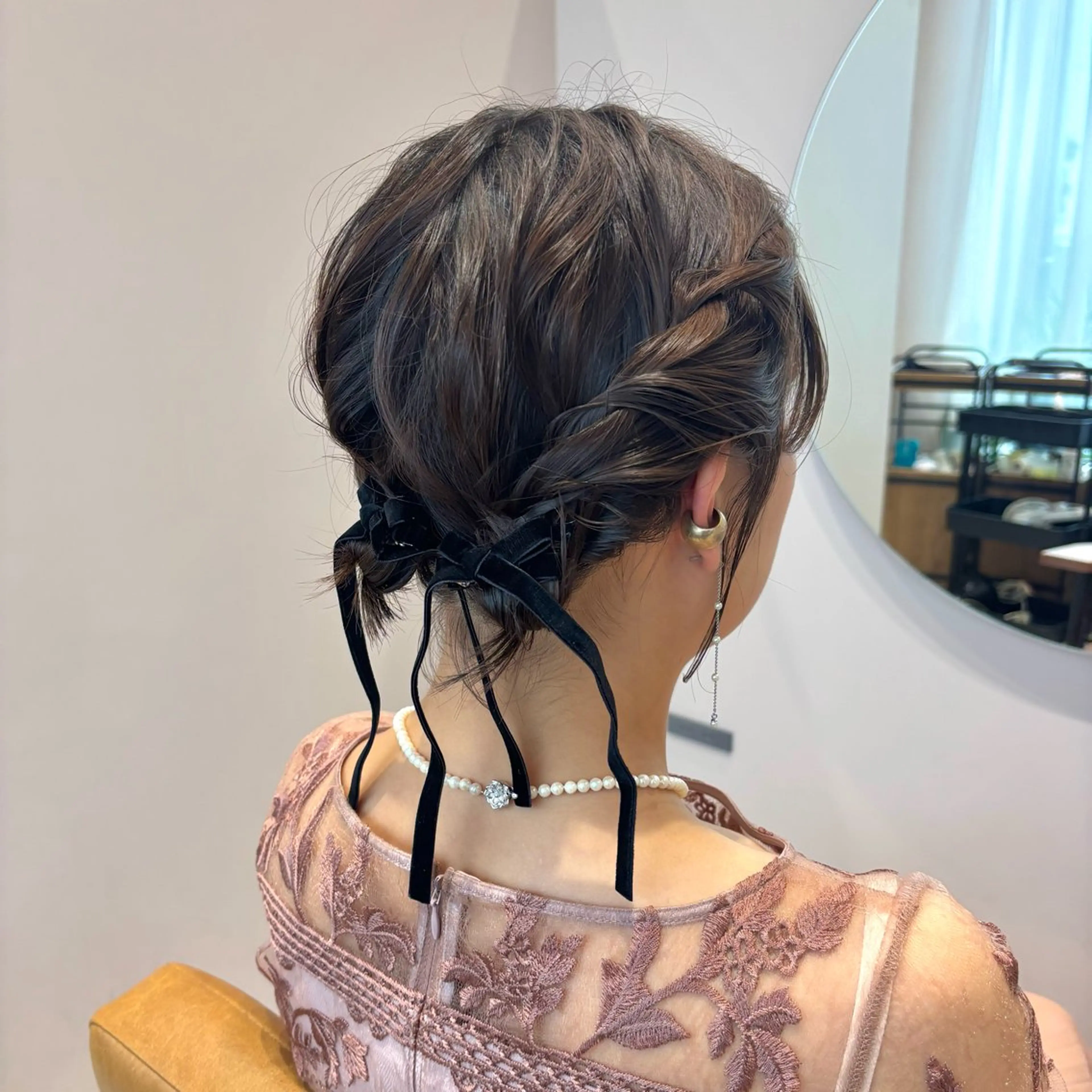 ショート ヘアアレンジ ボブ Suzu🪽 大宮美容室のヘアスタイル