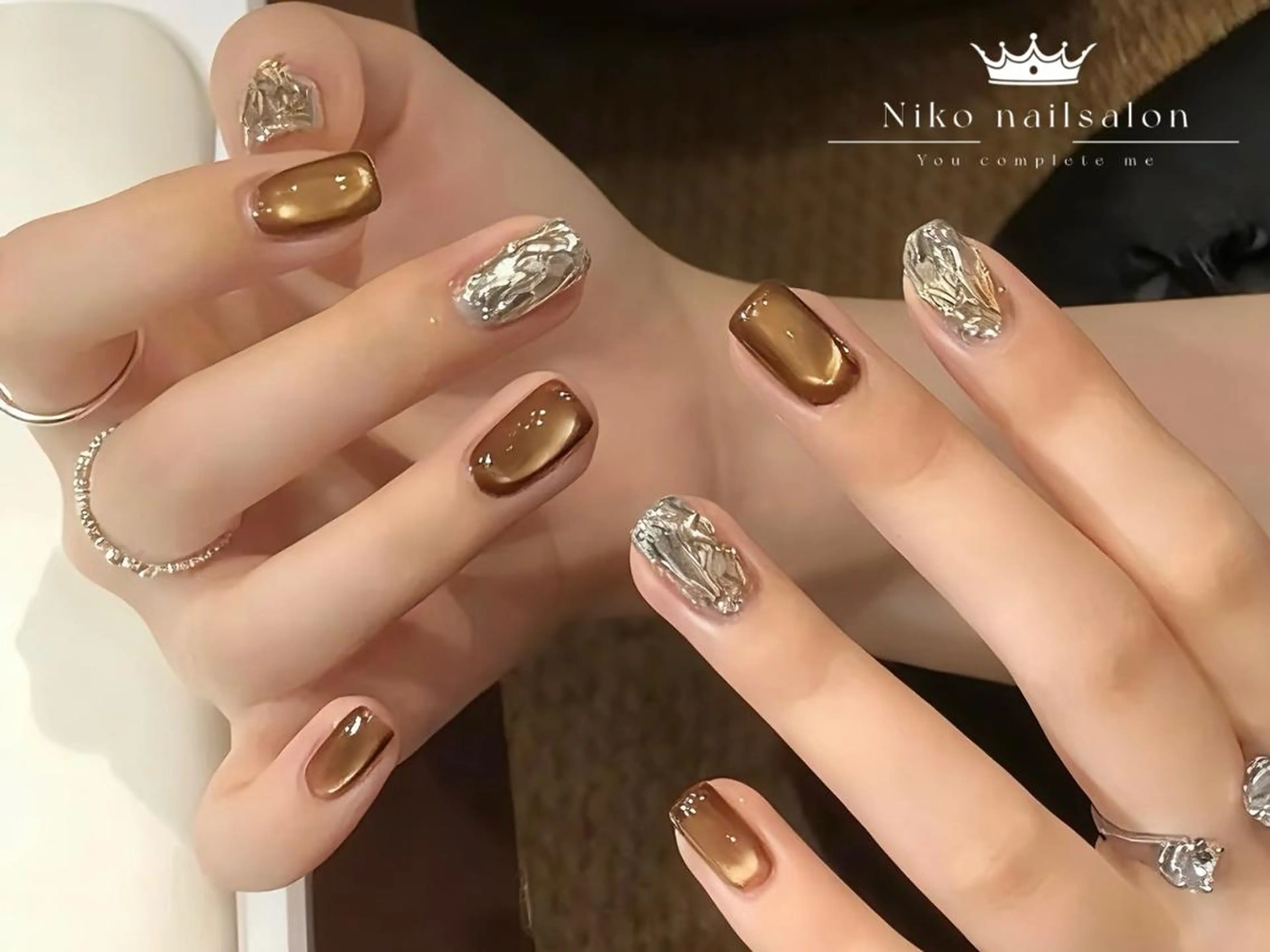 ネイル 長さ出し フットネイル フレンチネイル ジェルネイル ガラスフレンチ Nikoネイルサロン 本八幡店のネイルデザイン