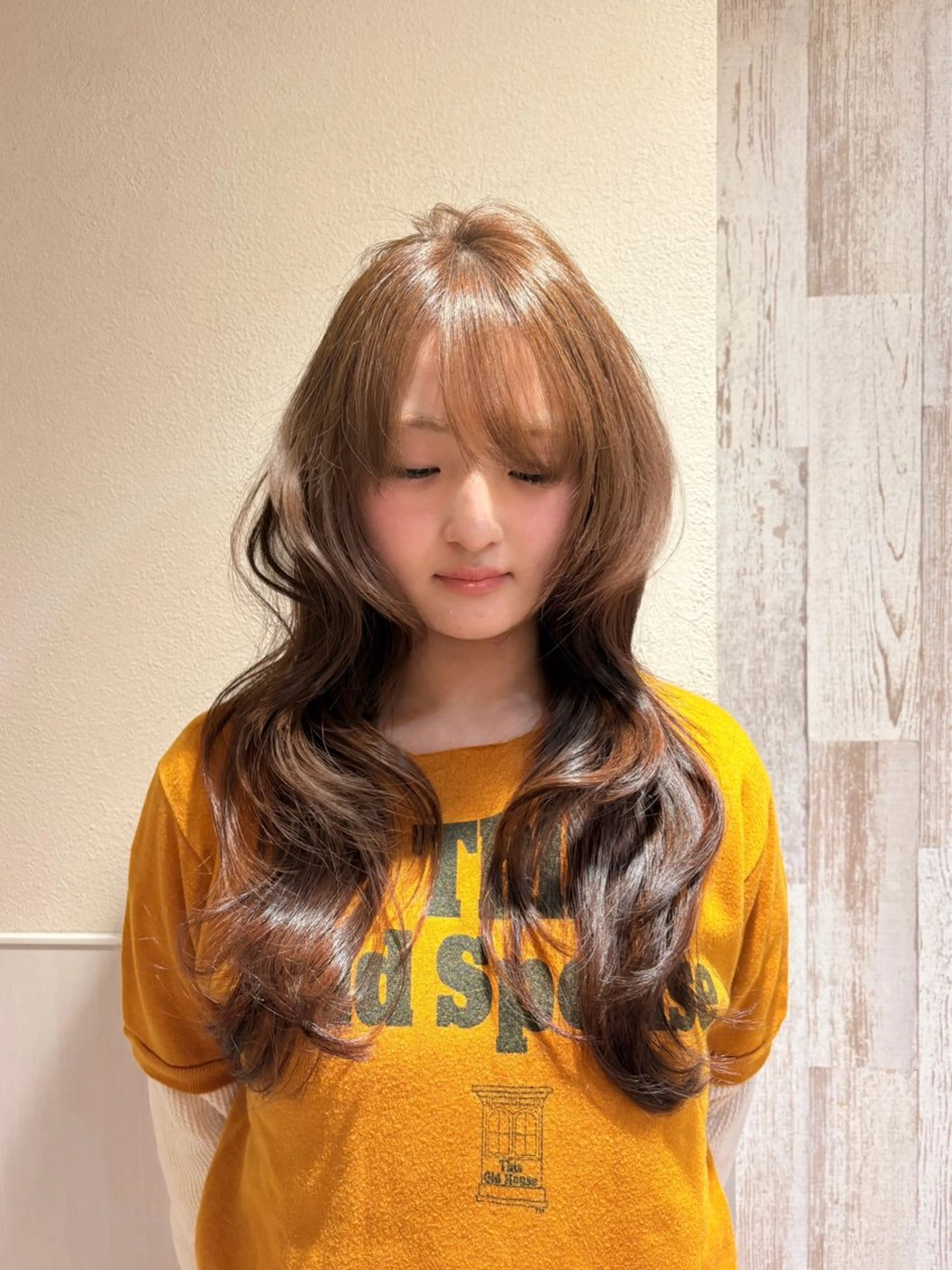 ロング ハイレイヤー レイヤーカット カット ヘッドスパ レイヤーカット✂️/ 新宿/Amiのヘアスタイル