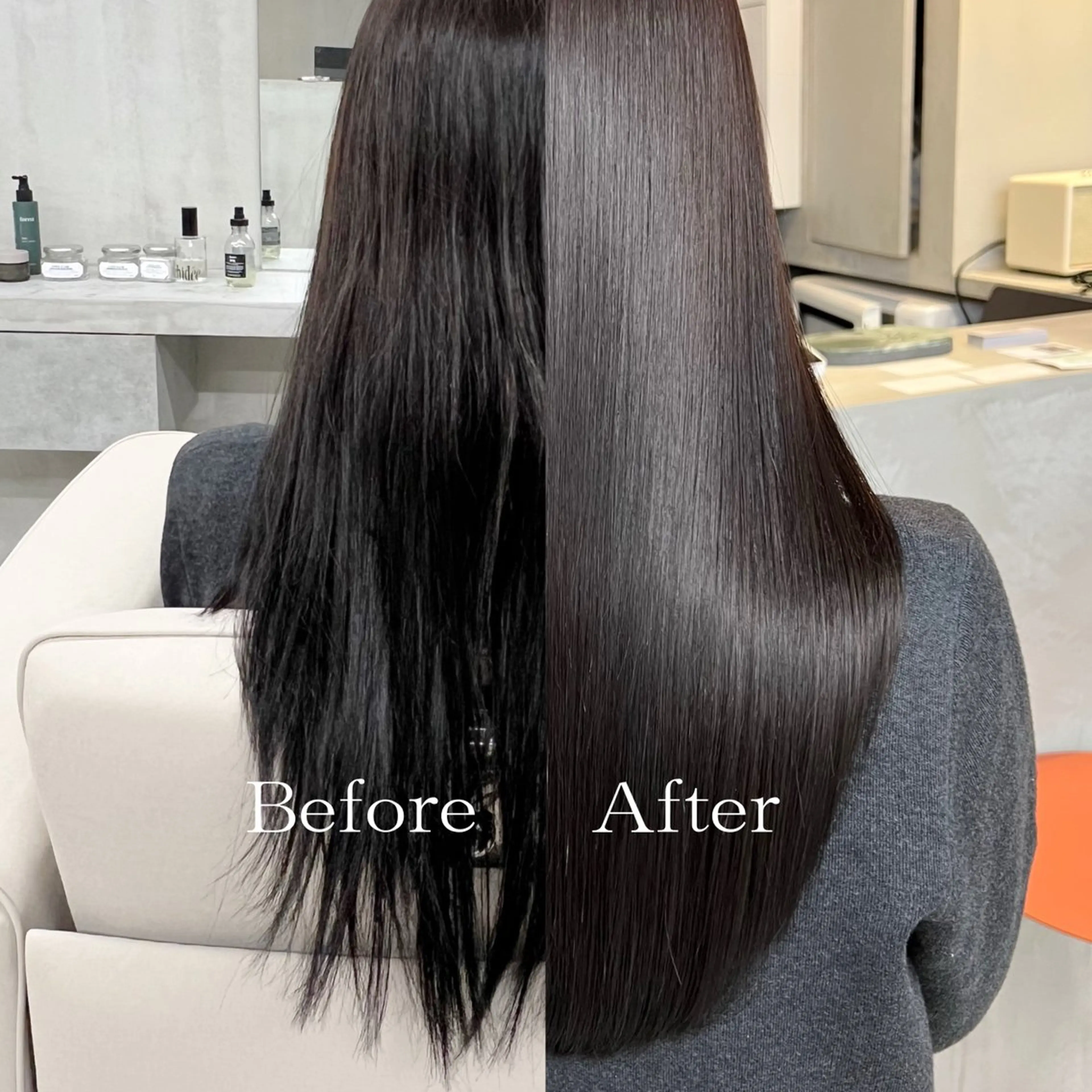 ロング カット トリートメント ヘッドスパ THE AWESUM所属・カット無料/髪質改善 髪質根本改善/艶髪のヘアスタイル