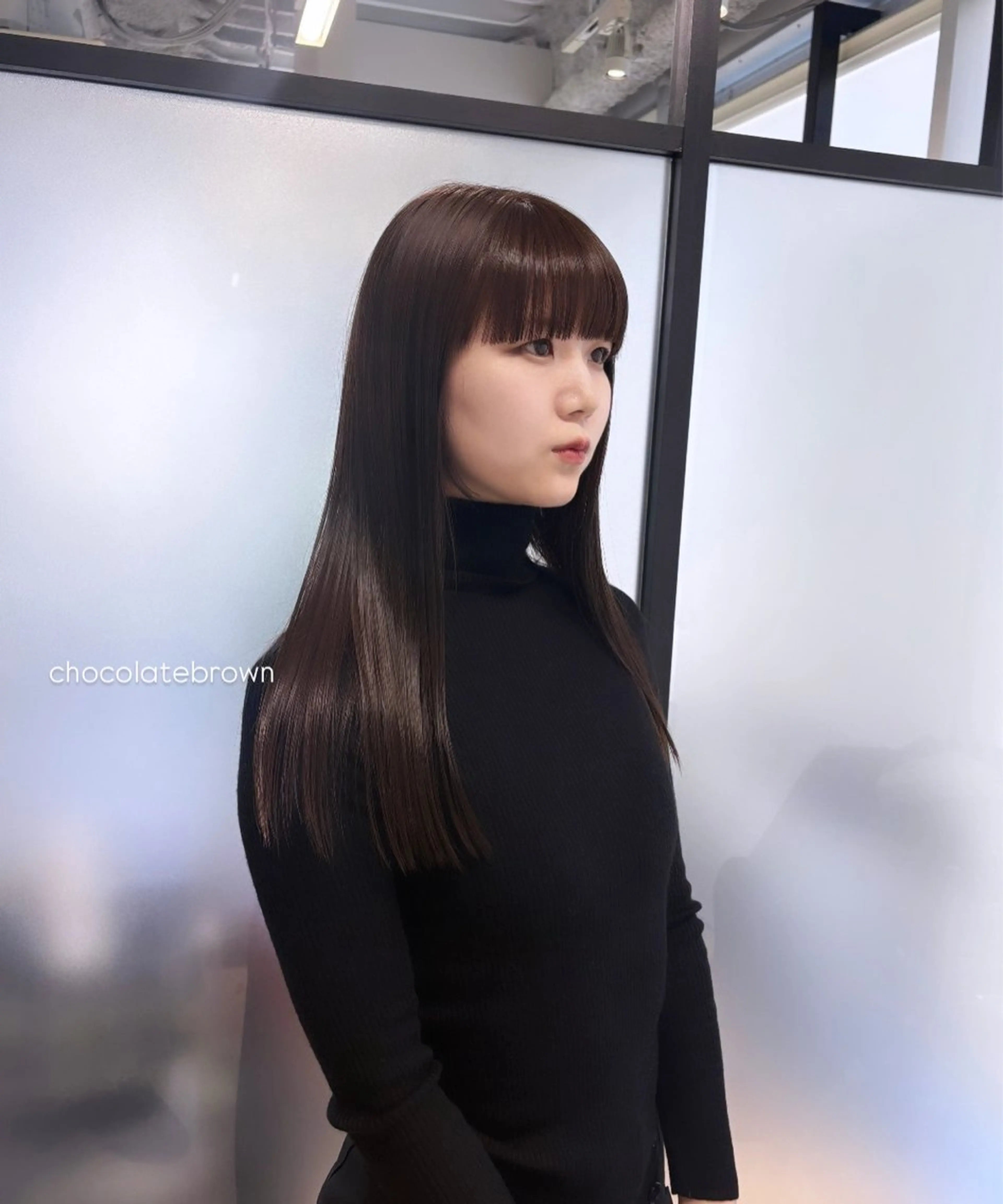 ロング カラー カット ヘアカラー マンツーマン半個室 tamuraのヘアスタイル