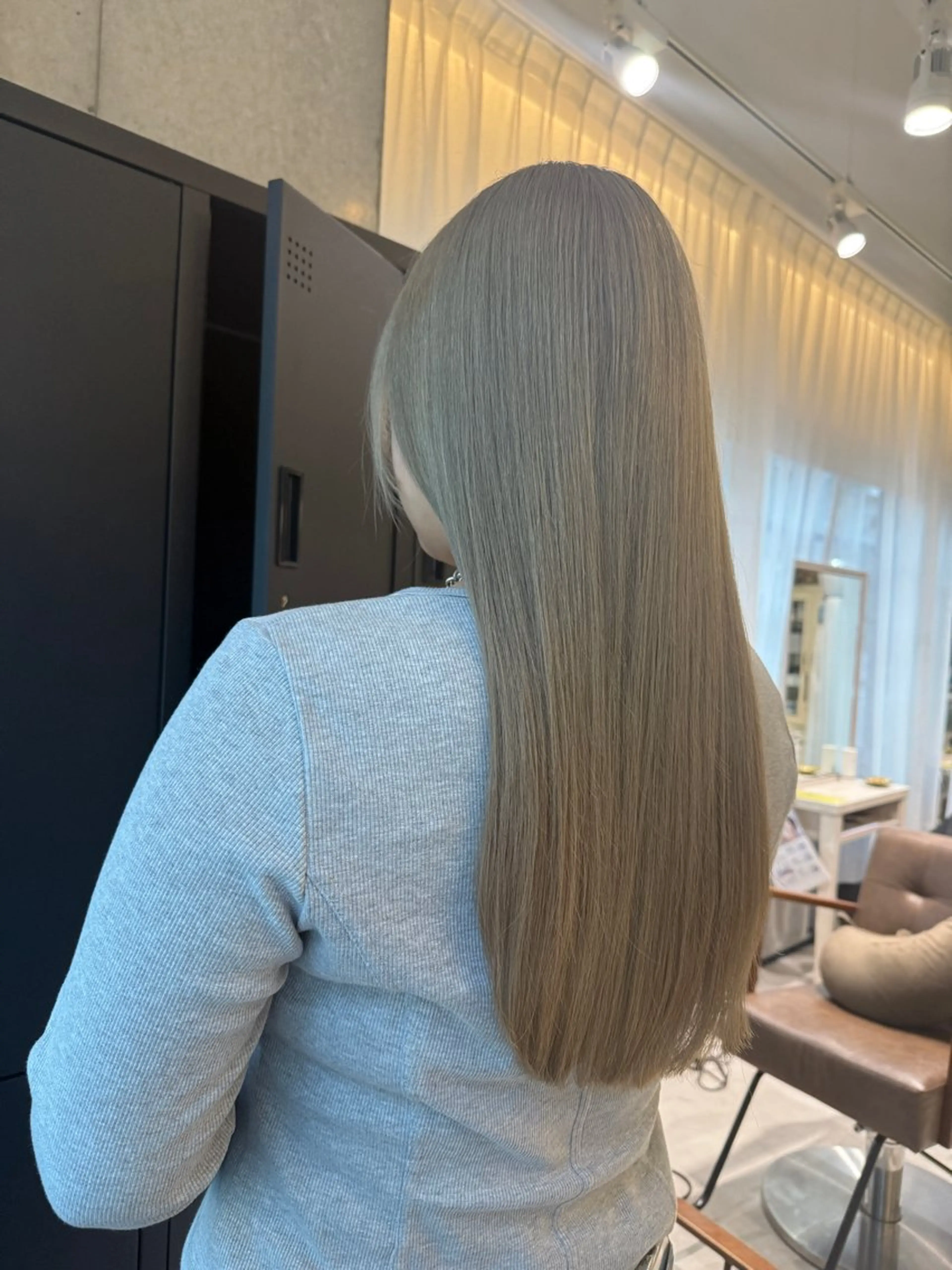 ロング ヘアカラー 木村 心海☆明石のヘアスタイル