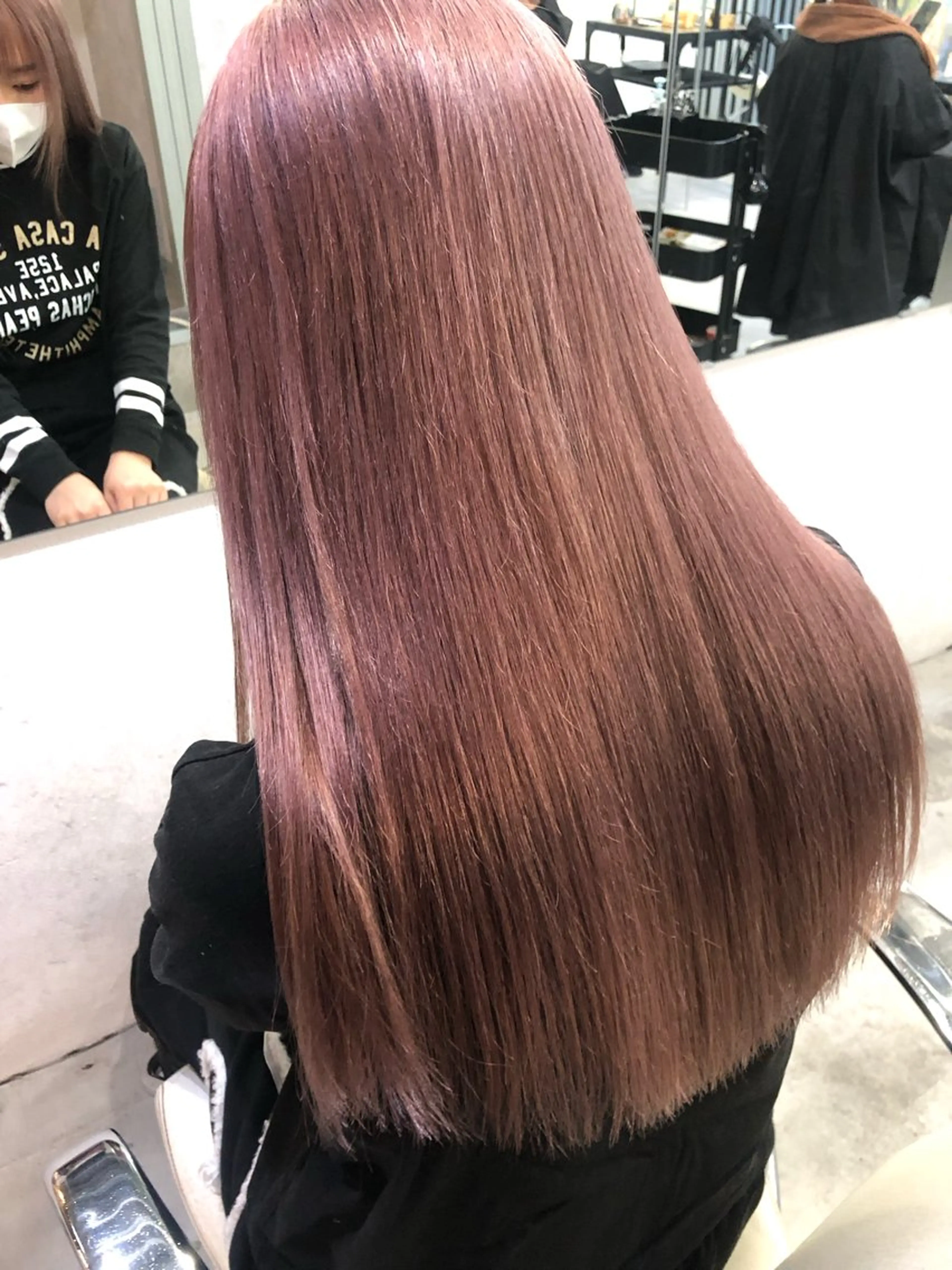 セミロング カラー カット ヘアカラー トリートメント 艶髪育成サロン 京橋　shinのヘアスタイル