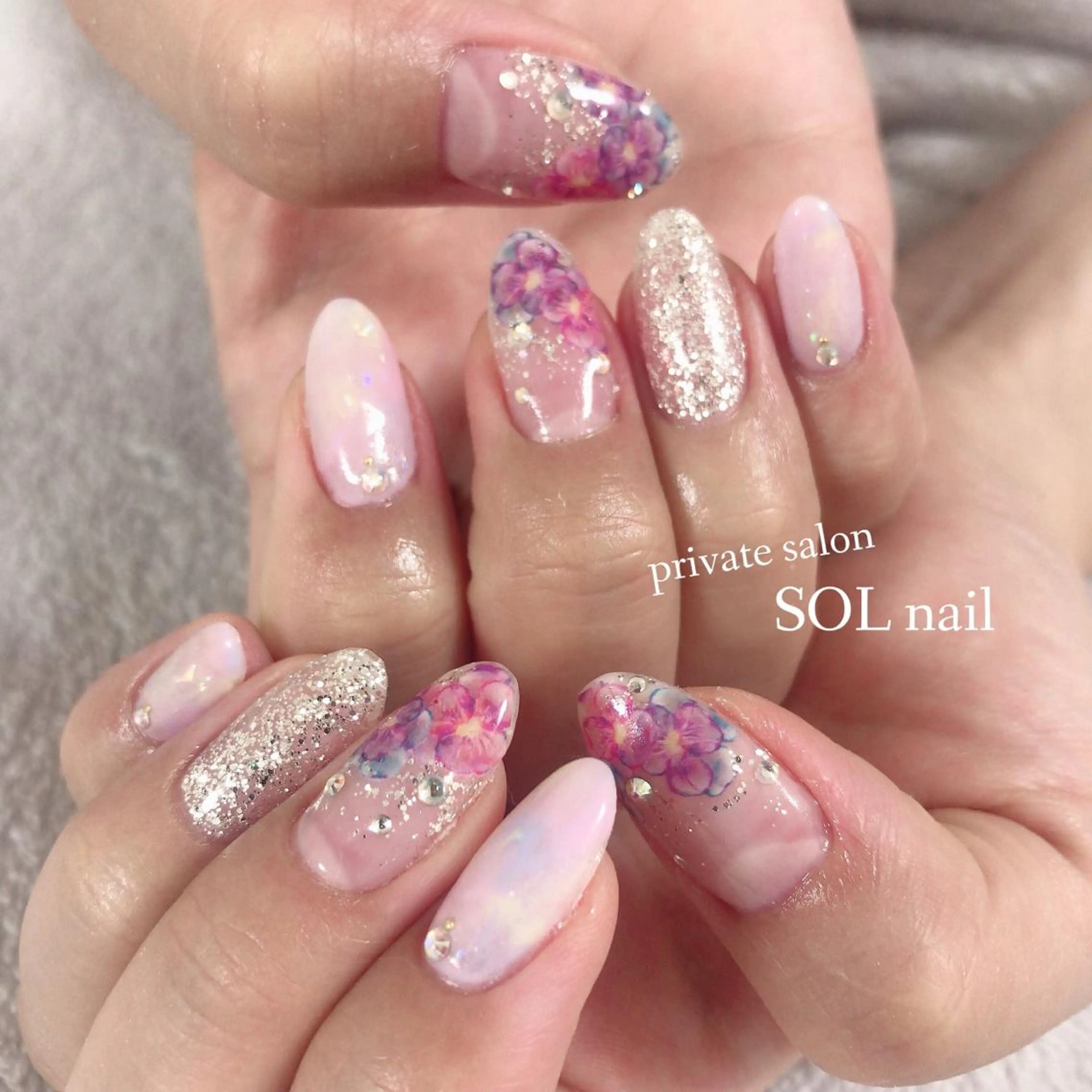 ネイル ハンドネイル SOL NAILのネイルデザイン