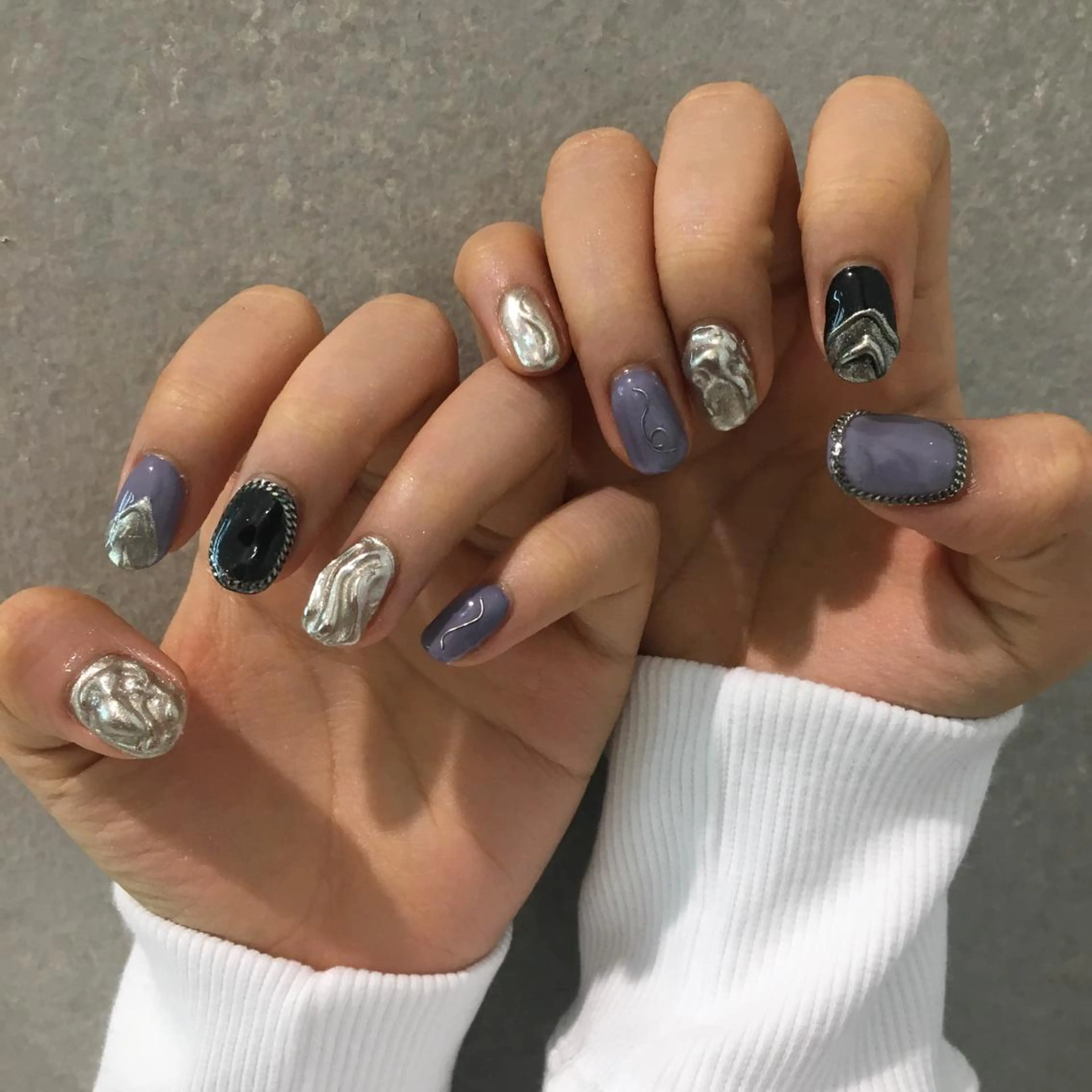 ネイル 【似合わせ提案】鈴木 舞のネイルデザイン