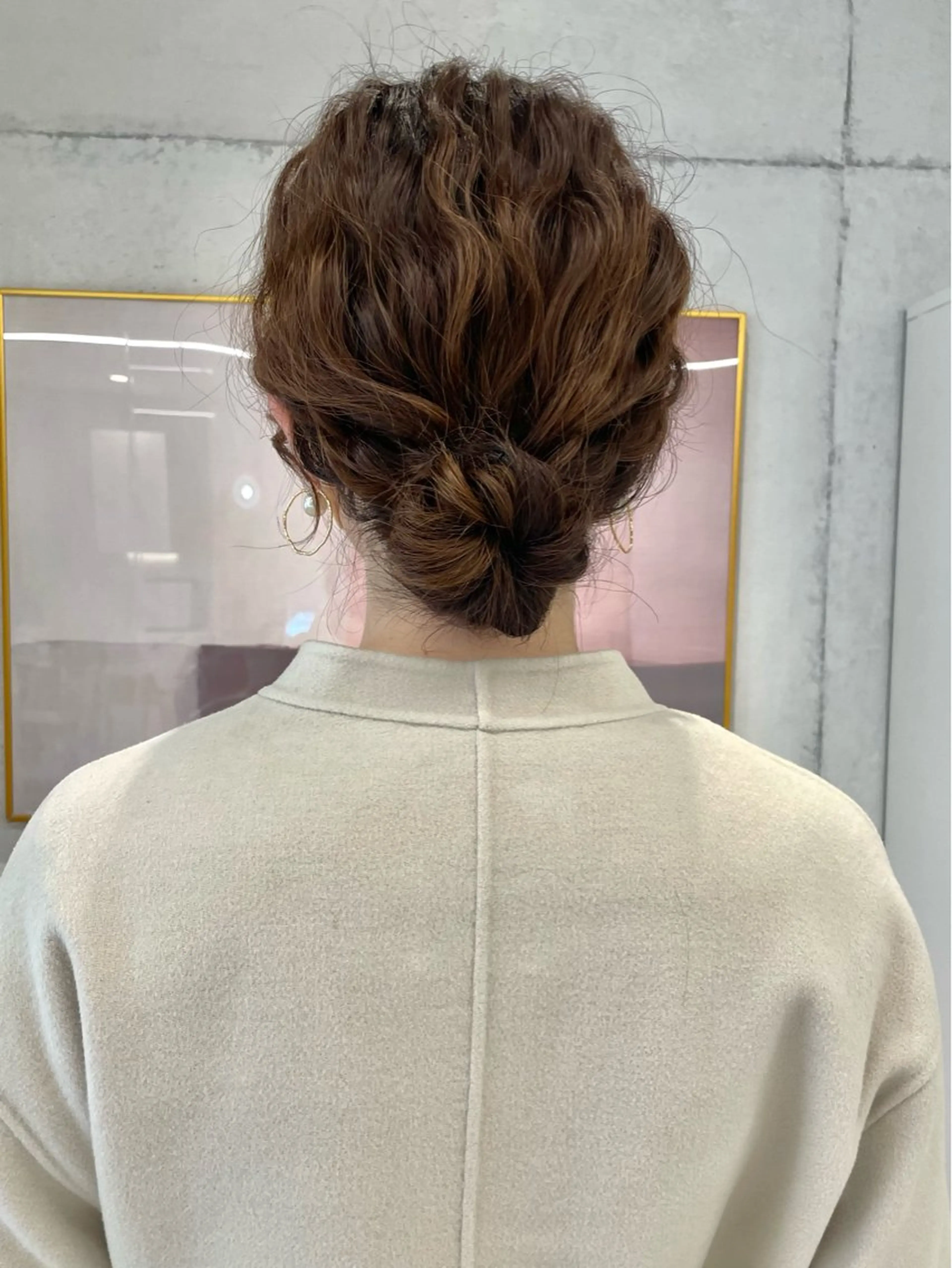 セミロング 遠藤 眞実のヘアスタイル