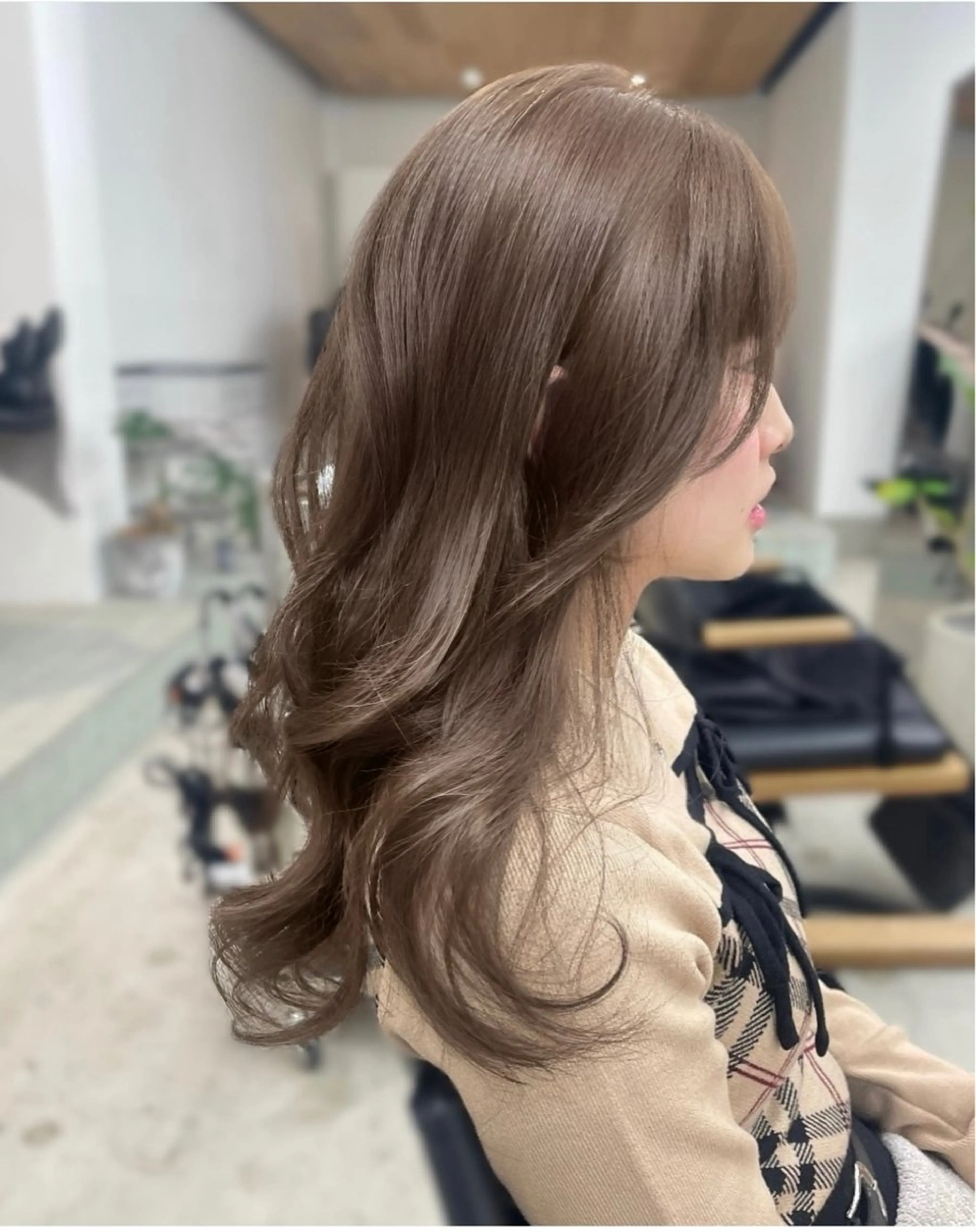 美髪フルコース🎀カット+イルミナフルカラー+縮毛矯正+髪質改善ULTOWAトリートメントの写真