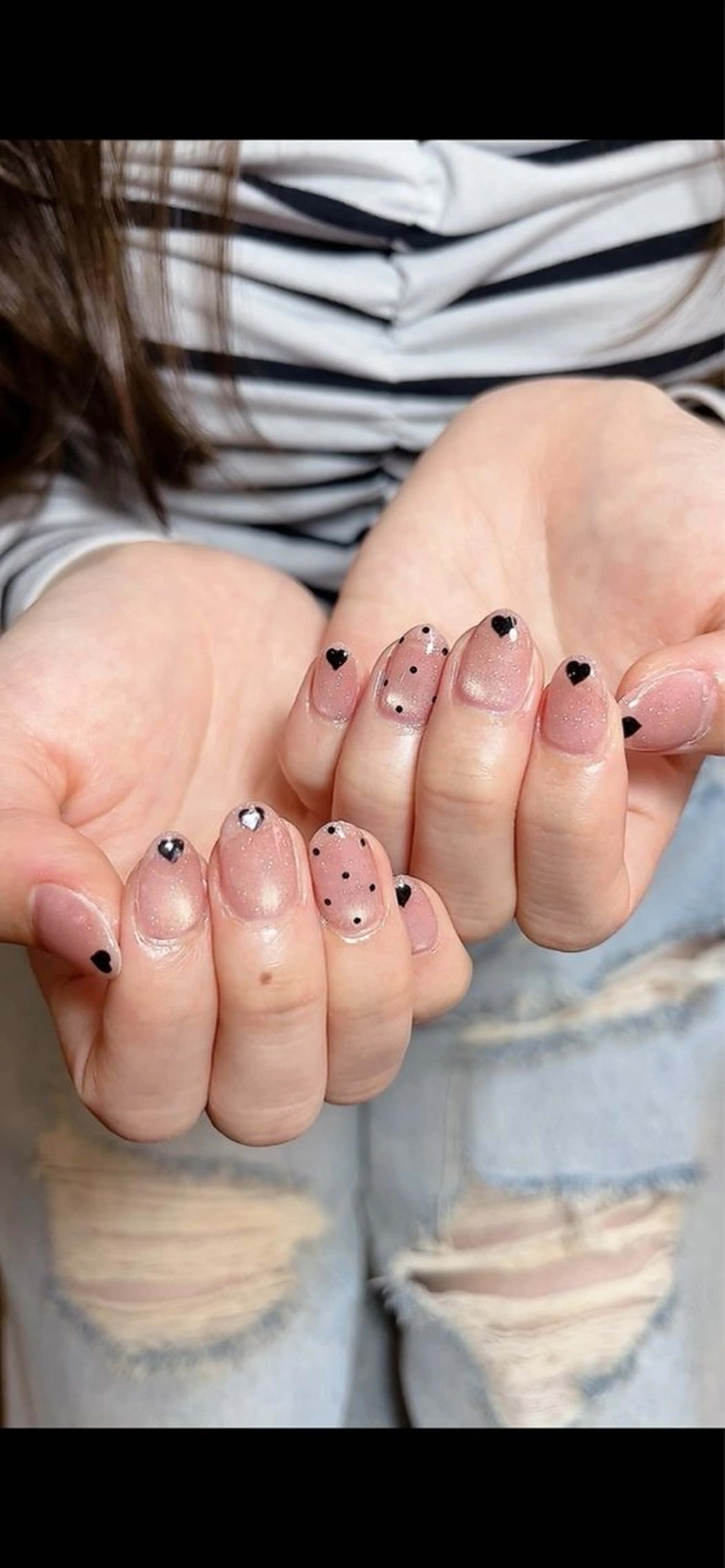 ネイル ハンドネイル LOVE NAIL 💕Sonoのネイルデザイン