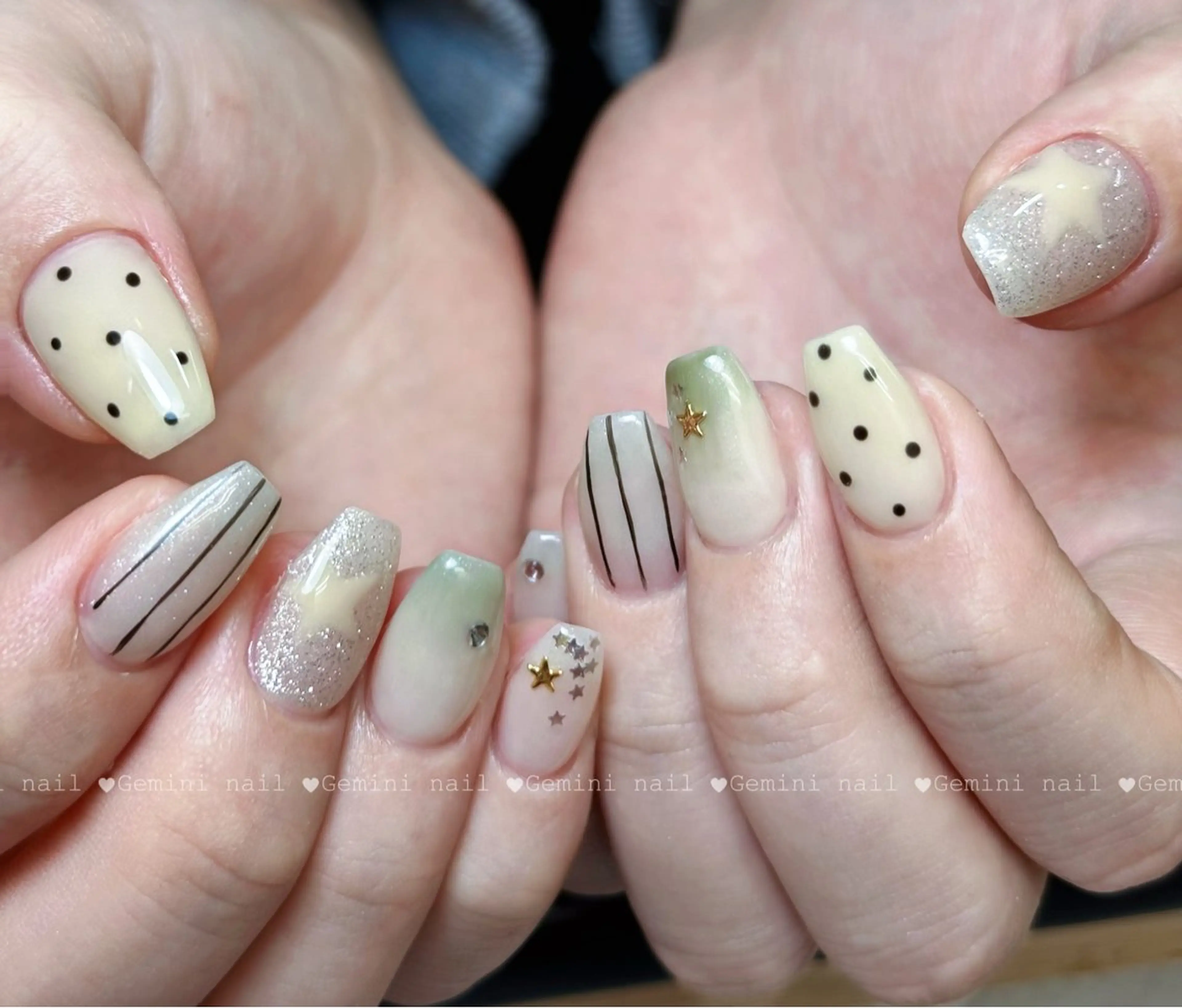 ネイル ハンドネイル Gemini nailのネイルデザイン