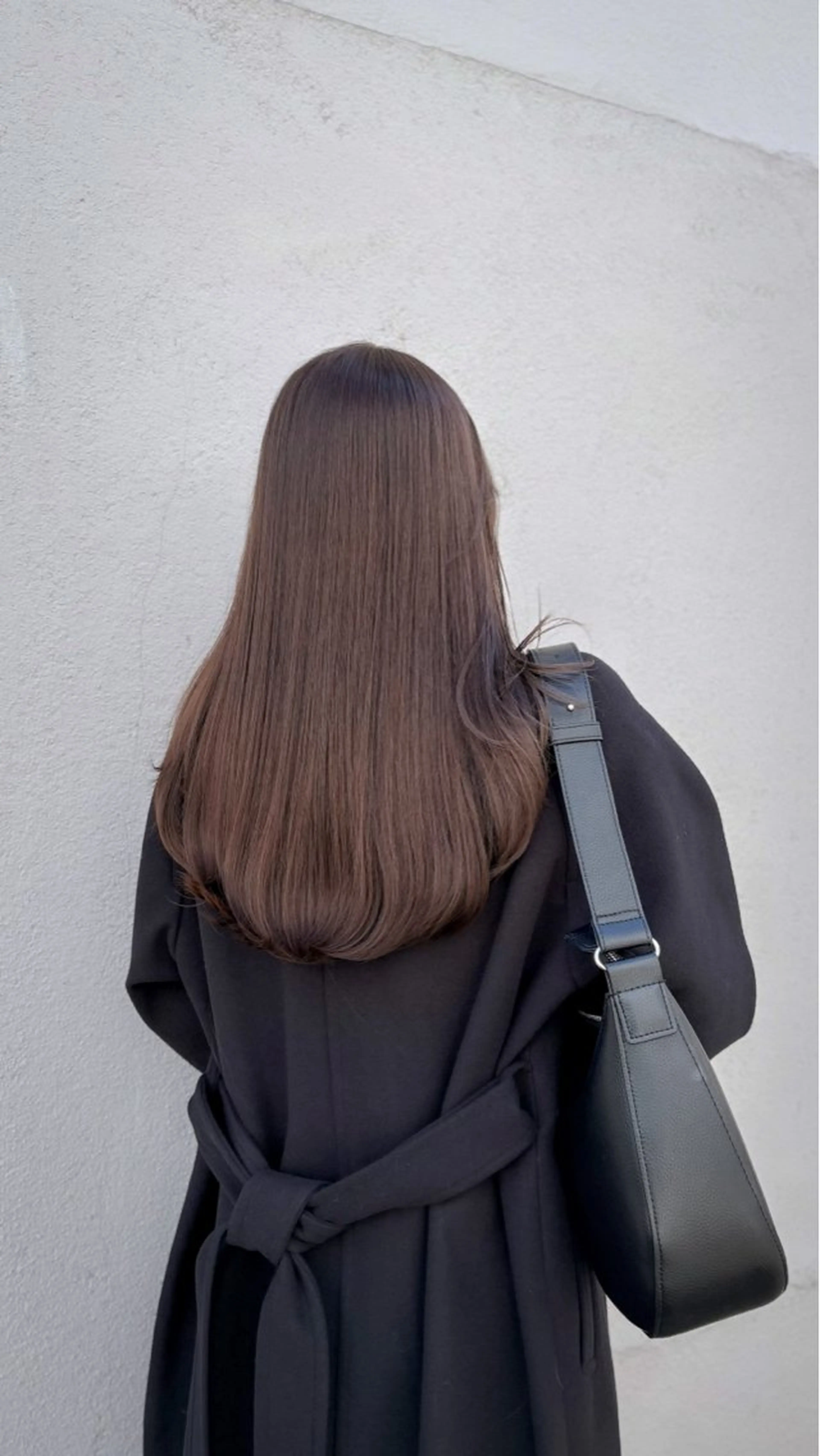 セミロング カラー カット ヘアカラー トリートメント グレージュ|くすみ× 透明感|kazutoのヘアスタイル