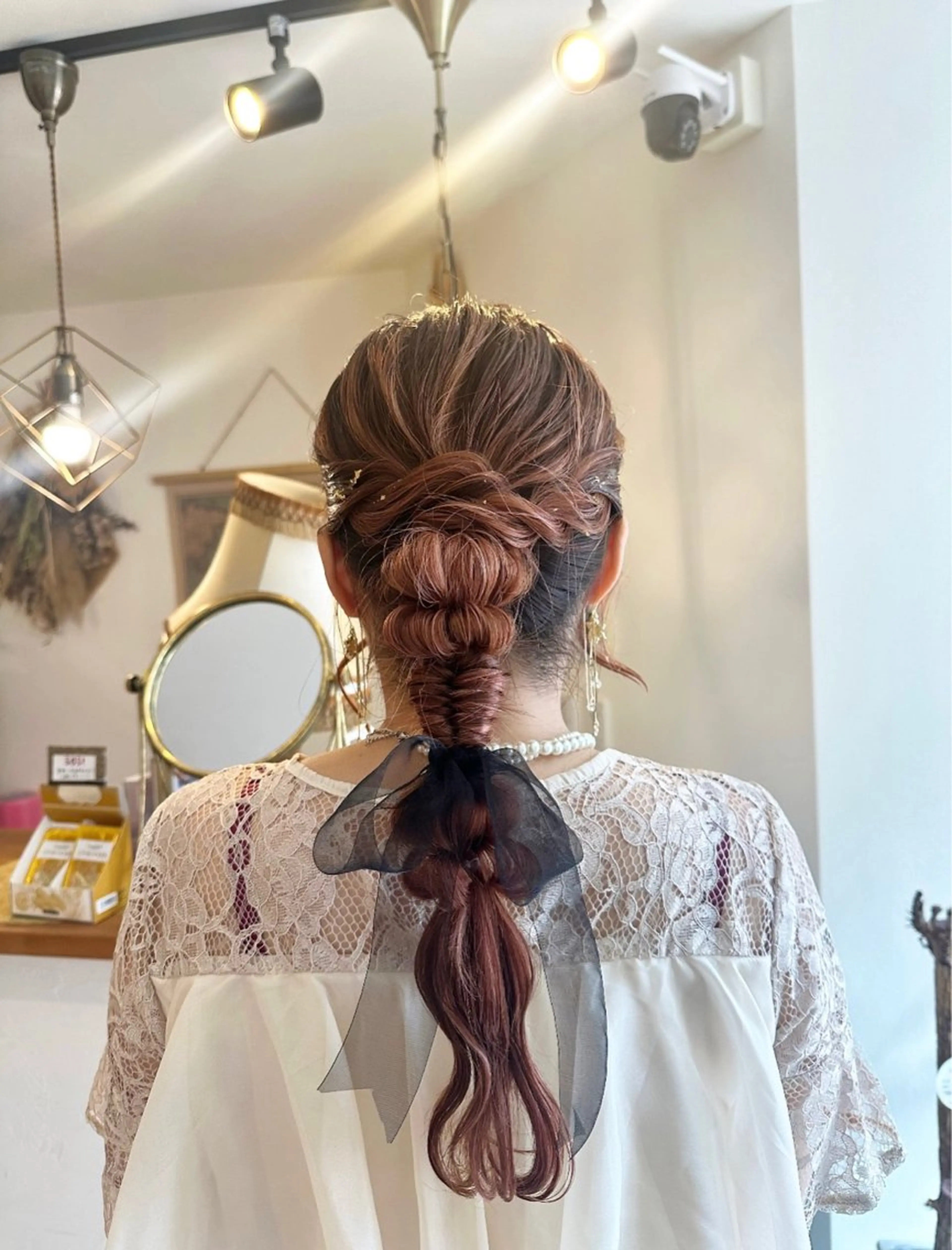 ロング 梅田 薫のヘアスタイル