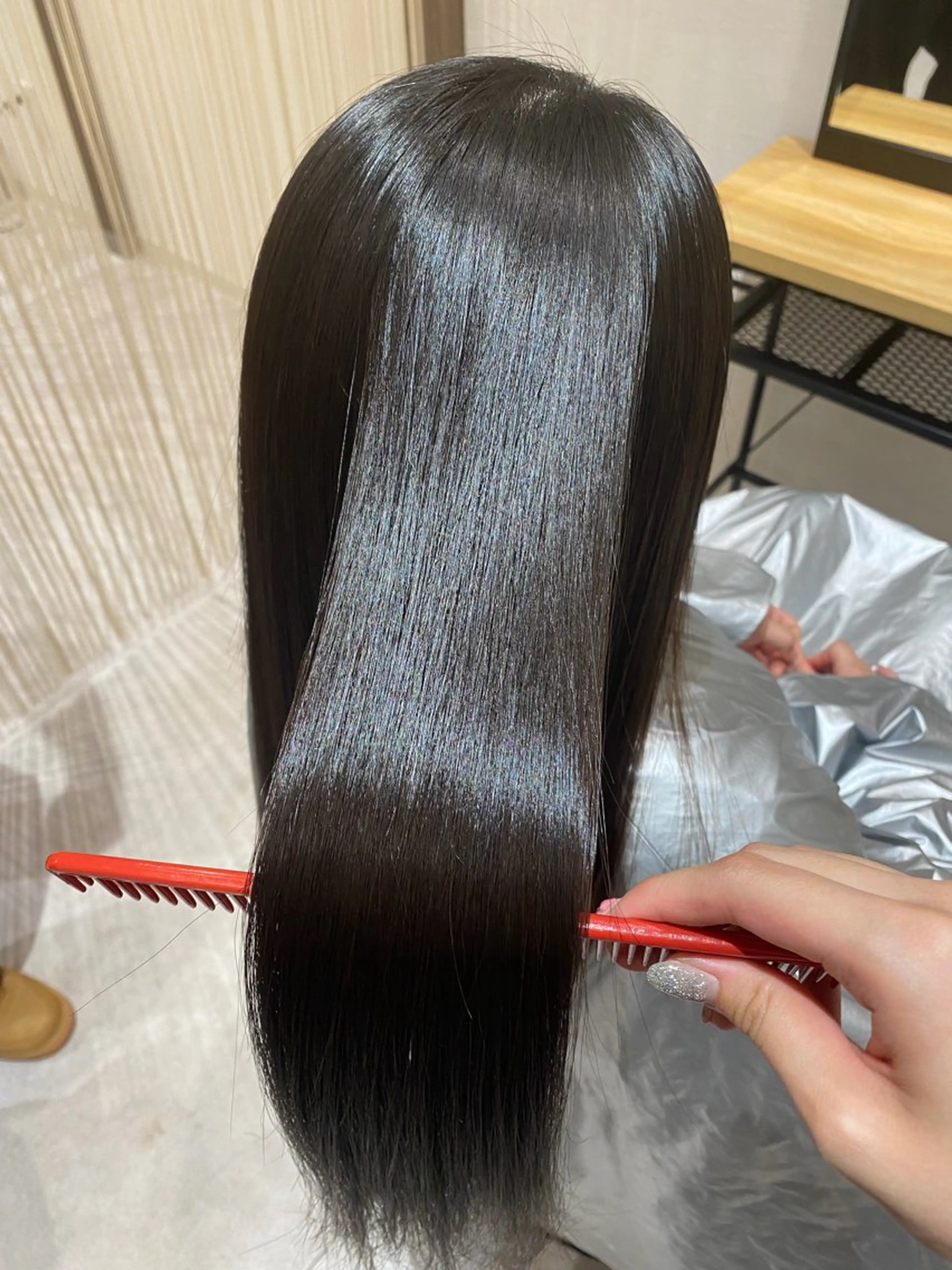 井圡 愛梨のヘアスタイル