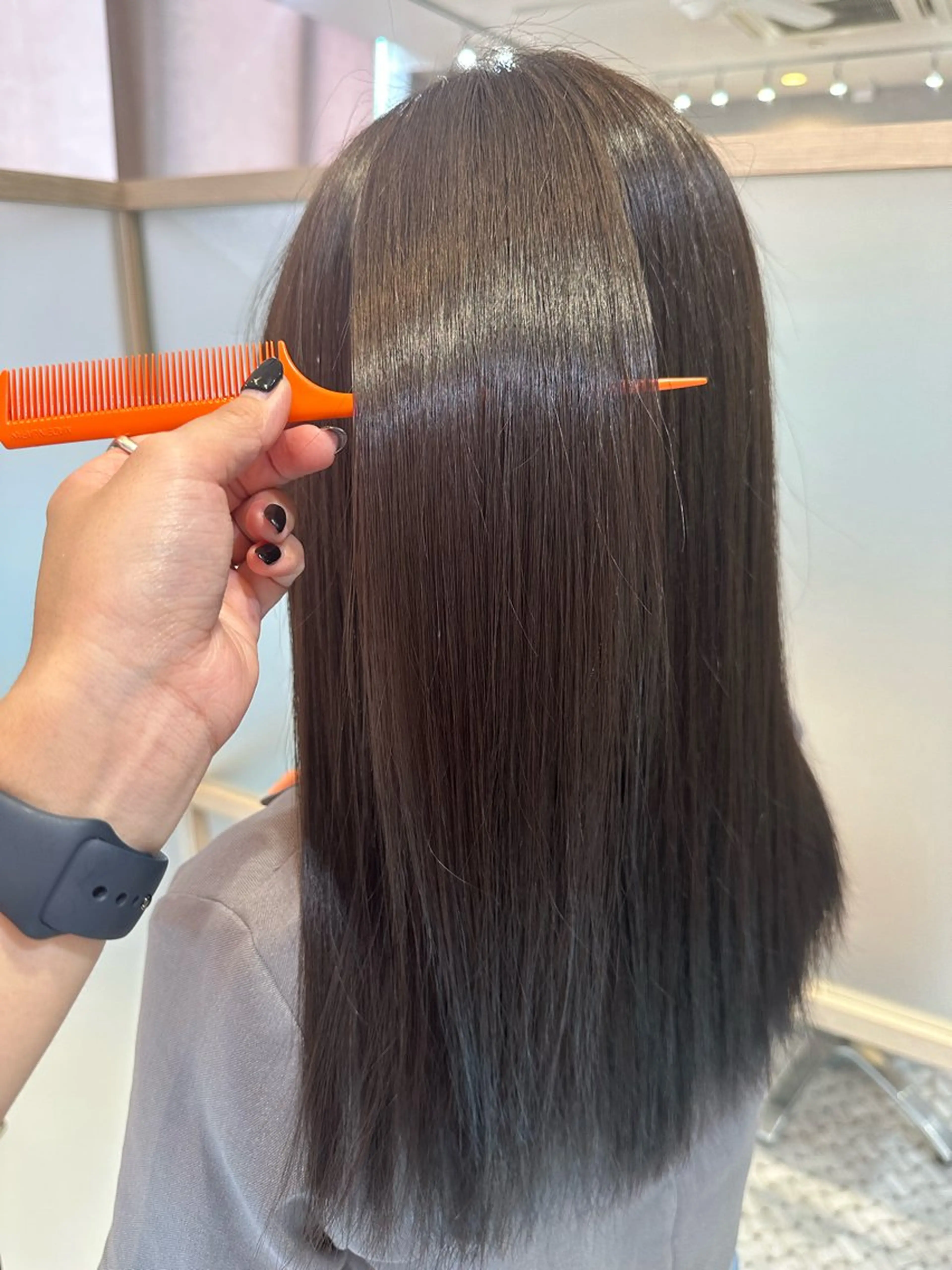 ロング カラー ヘアアレンジ REONA🪽✨薬院 レイヤーカット🫧のヘアスタイル