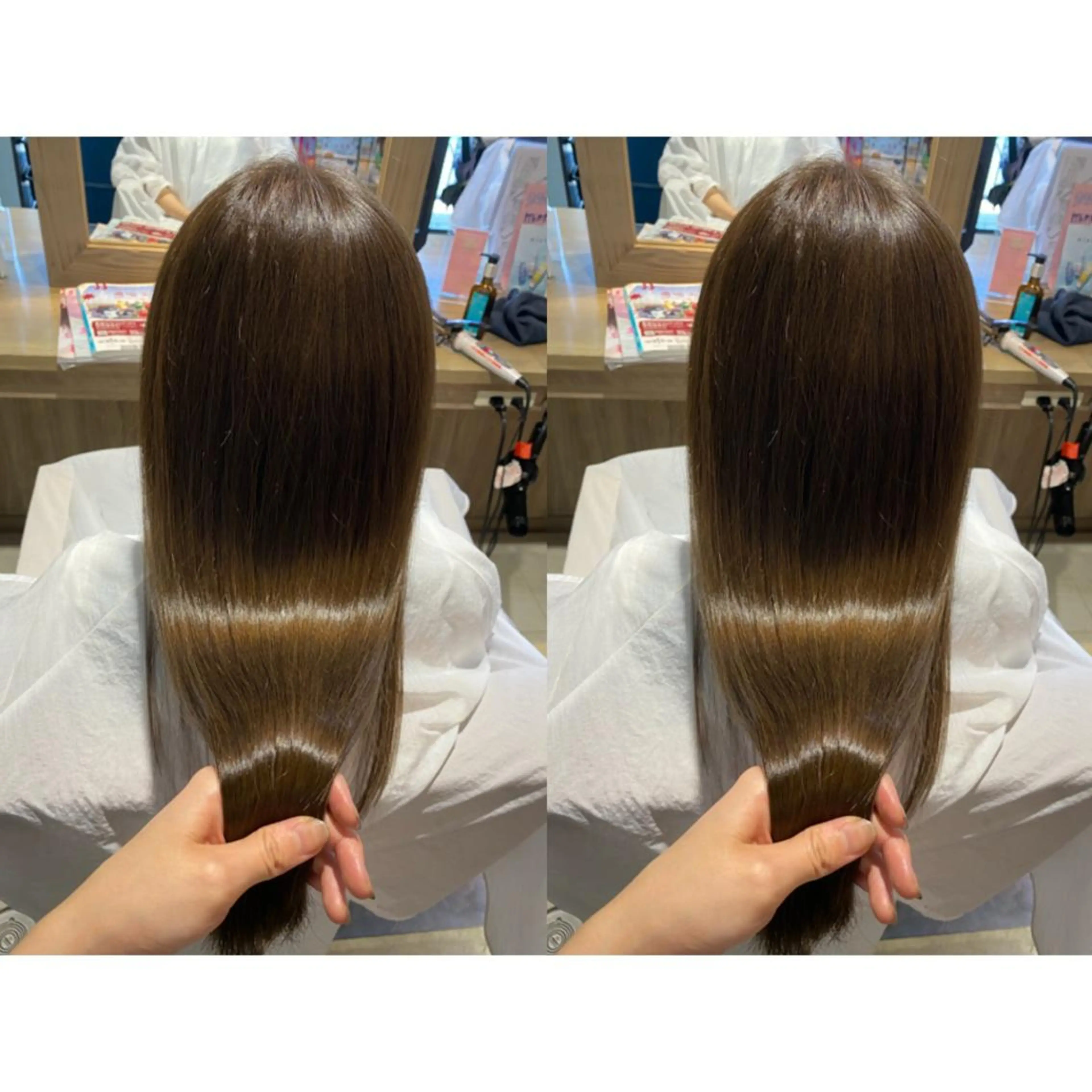 カラー ベージュカラー カット ヘアカラー トリートメント 🐻結んで可愛い hair EMI🐻のヘアスタイル