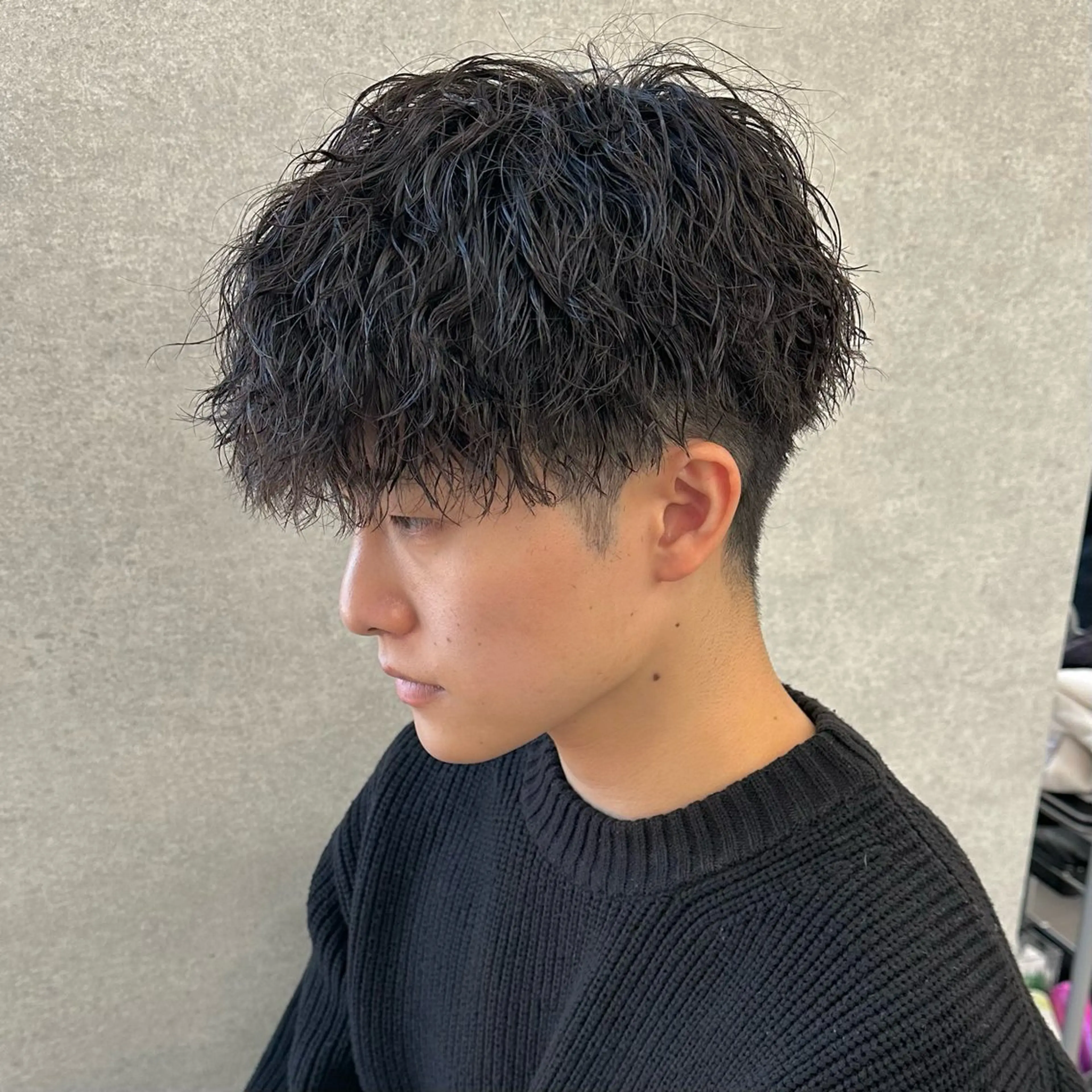 パーマ メンズ 新世代パーマ⚡️ の達人トモ⚡️のヘアスタイル