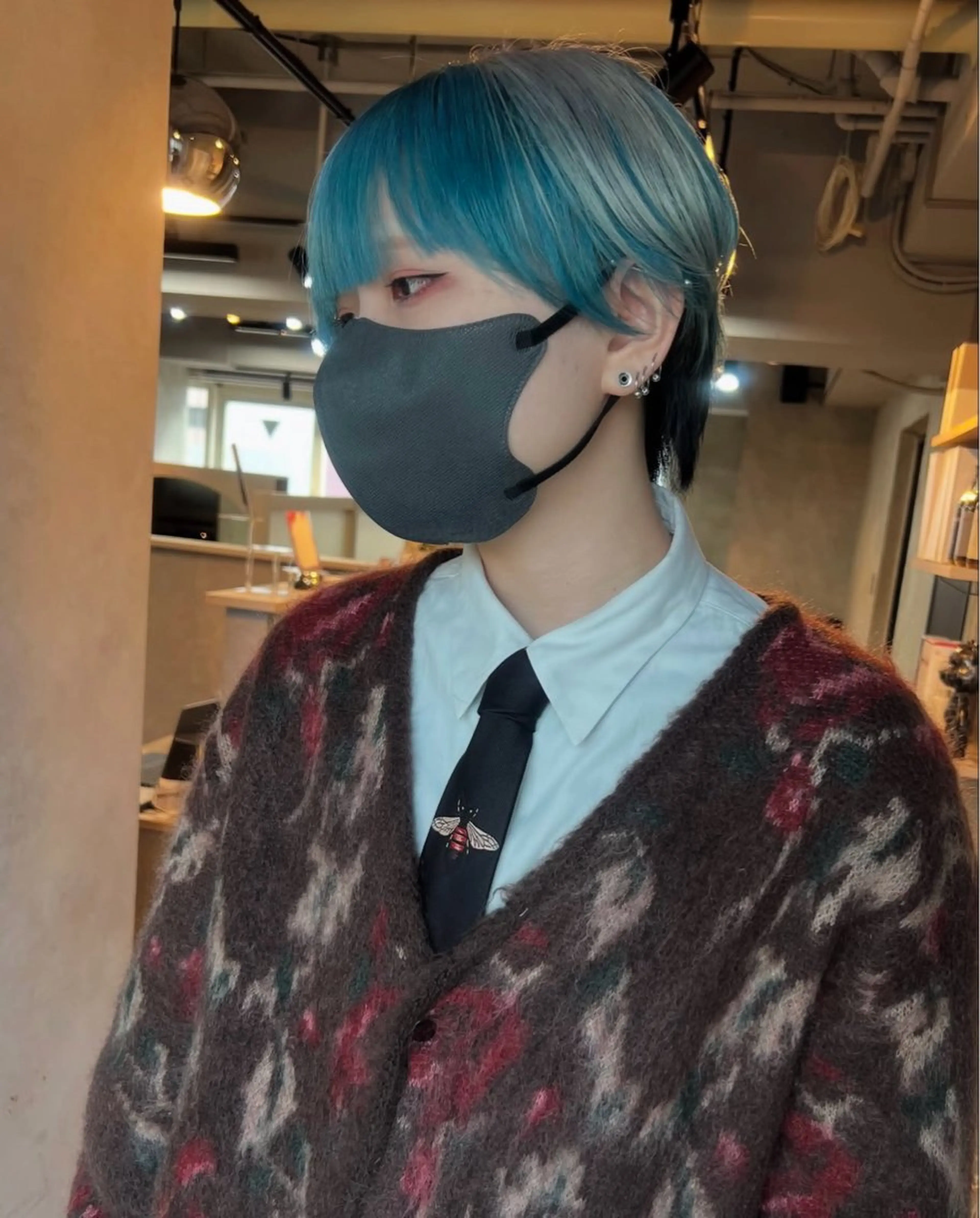 カラー ヘアカラー トリートメント AIRI/難波/ ハイトーン/髪質改善のヘアスタイル