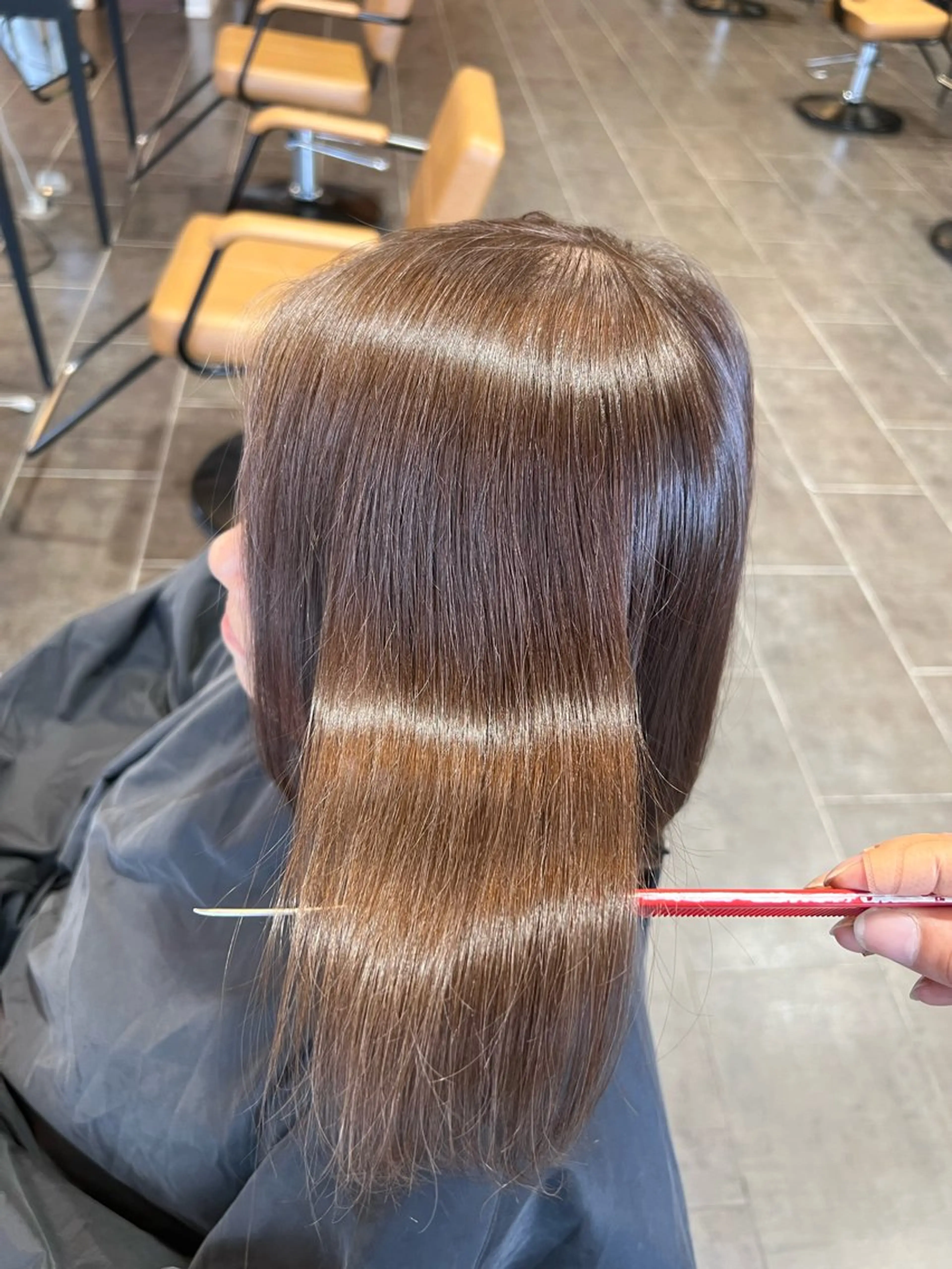 ロング 谷口 莉々葵のヘアスタイル