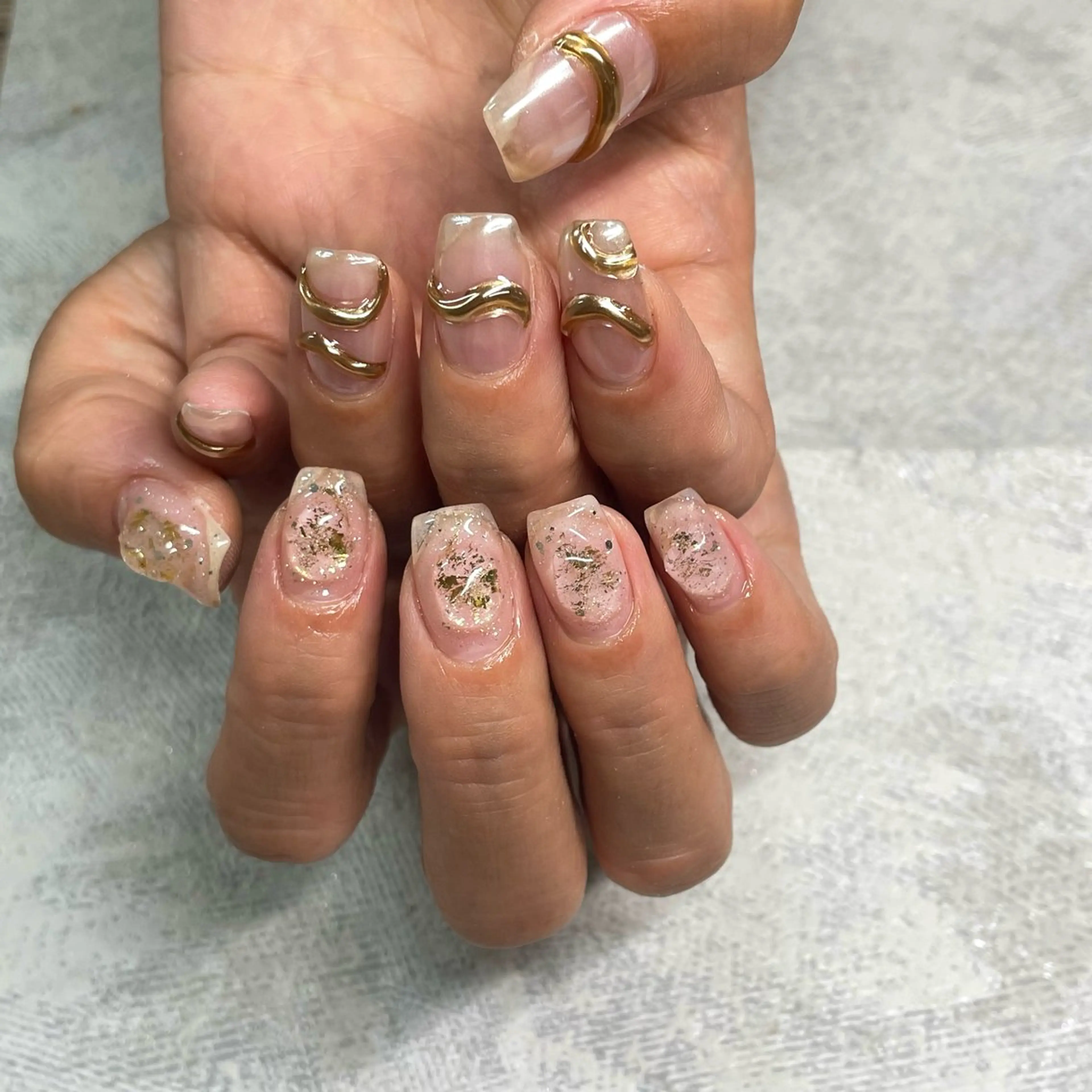 ネイル ハンドネイル ハンドケア nailsalon SuMILEのネイルデザイン