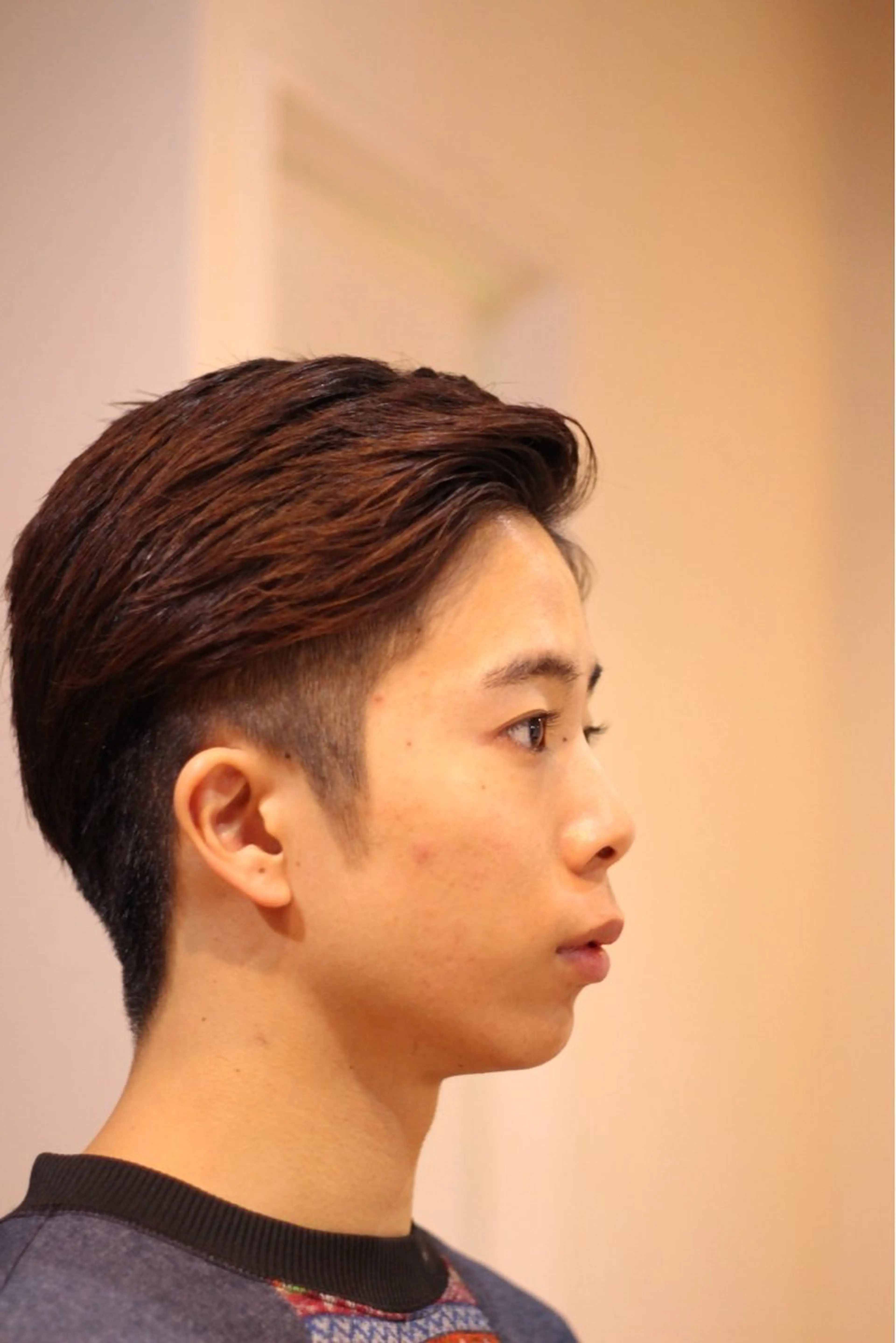 ミディアム 池田 京太のヘアスタイル
