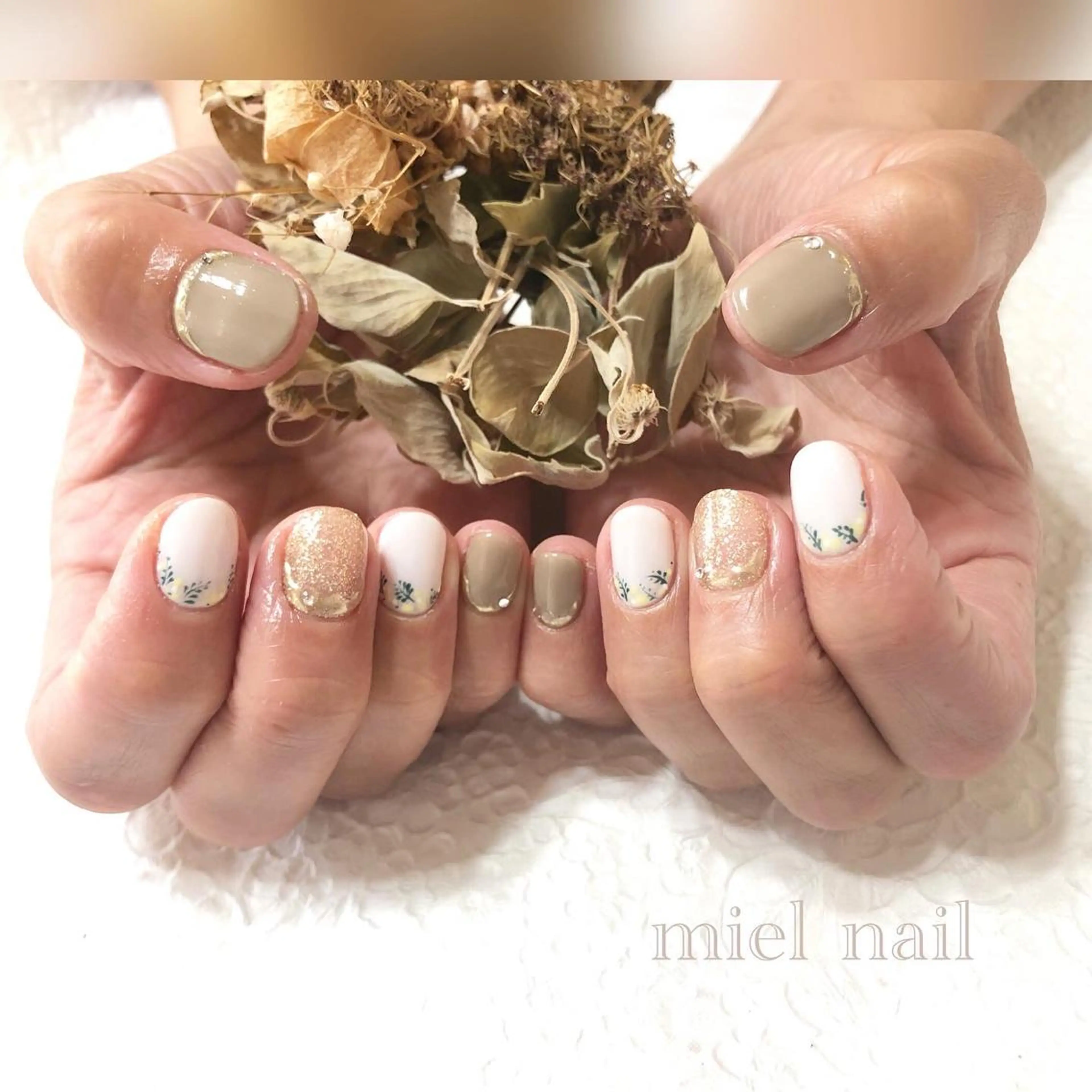 ネイル ハンドネイル miel nailのネイルデザイン
