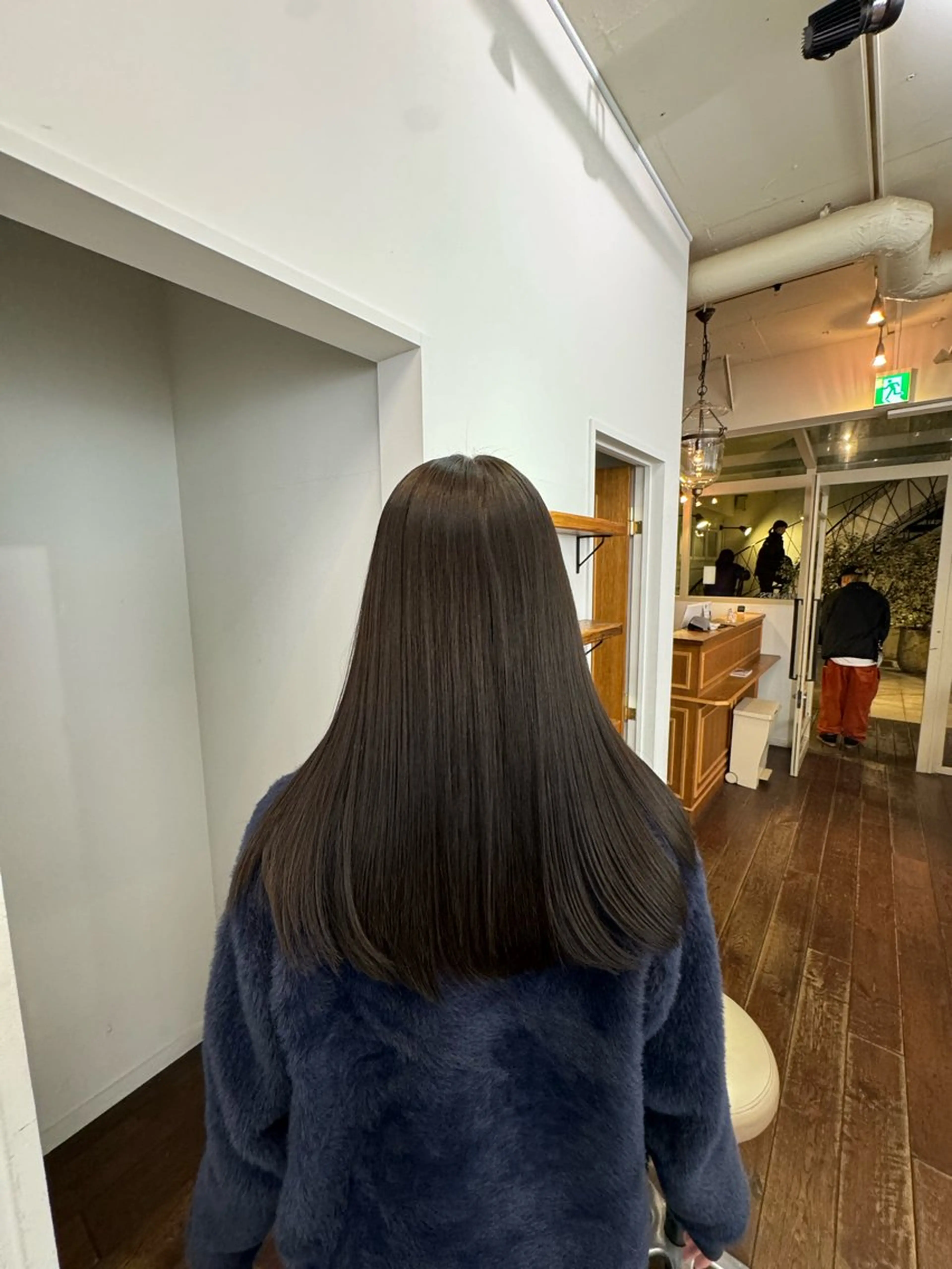 セミロング トリートメント 横浜/センターパート /takumiのヘアスタイル