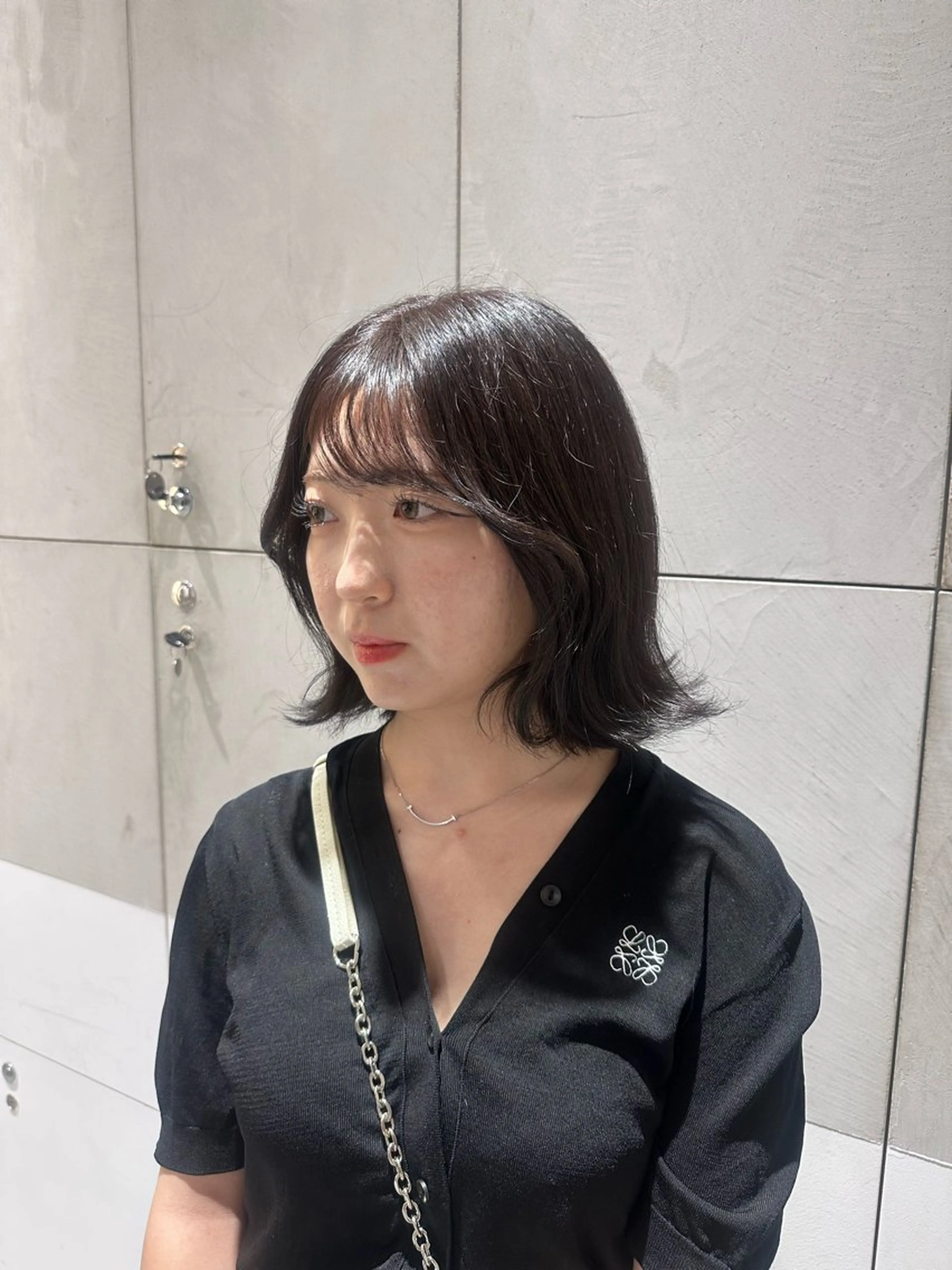 ミディアム Rino🎀/盛れる 顔周りカット🪽✩のヘアスタイル