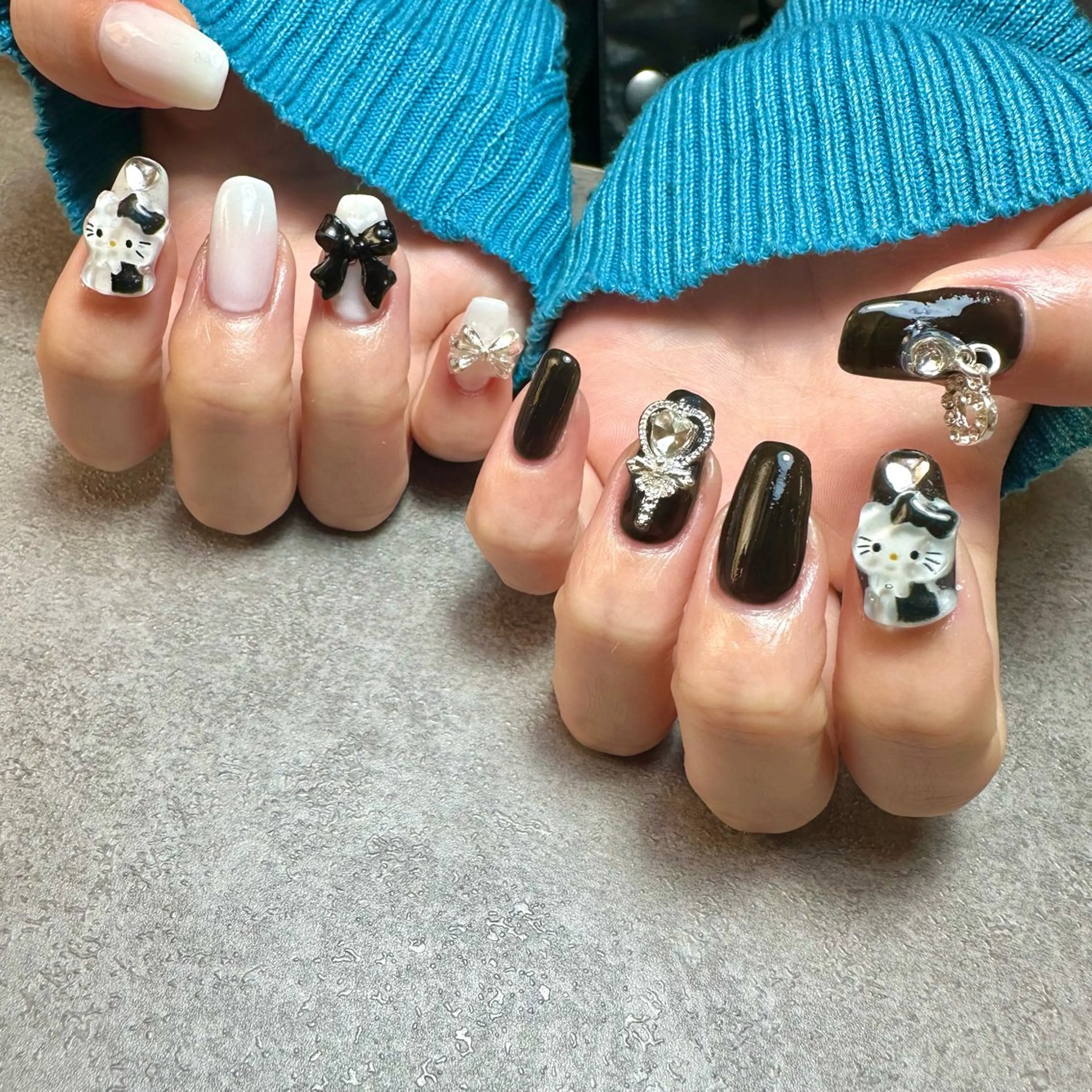 ネイル ハンドネイル フットネイル GéRanium Harukaのネイルデザイン