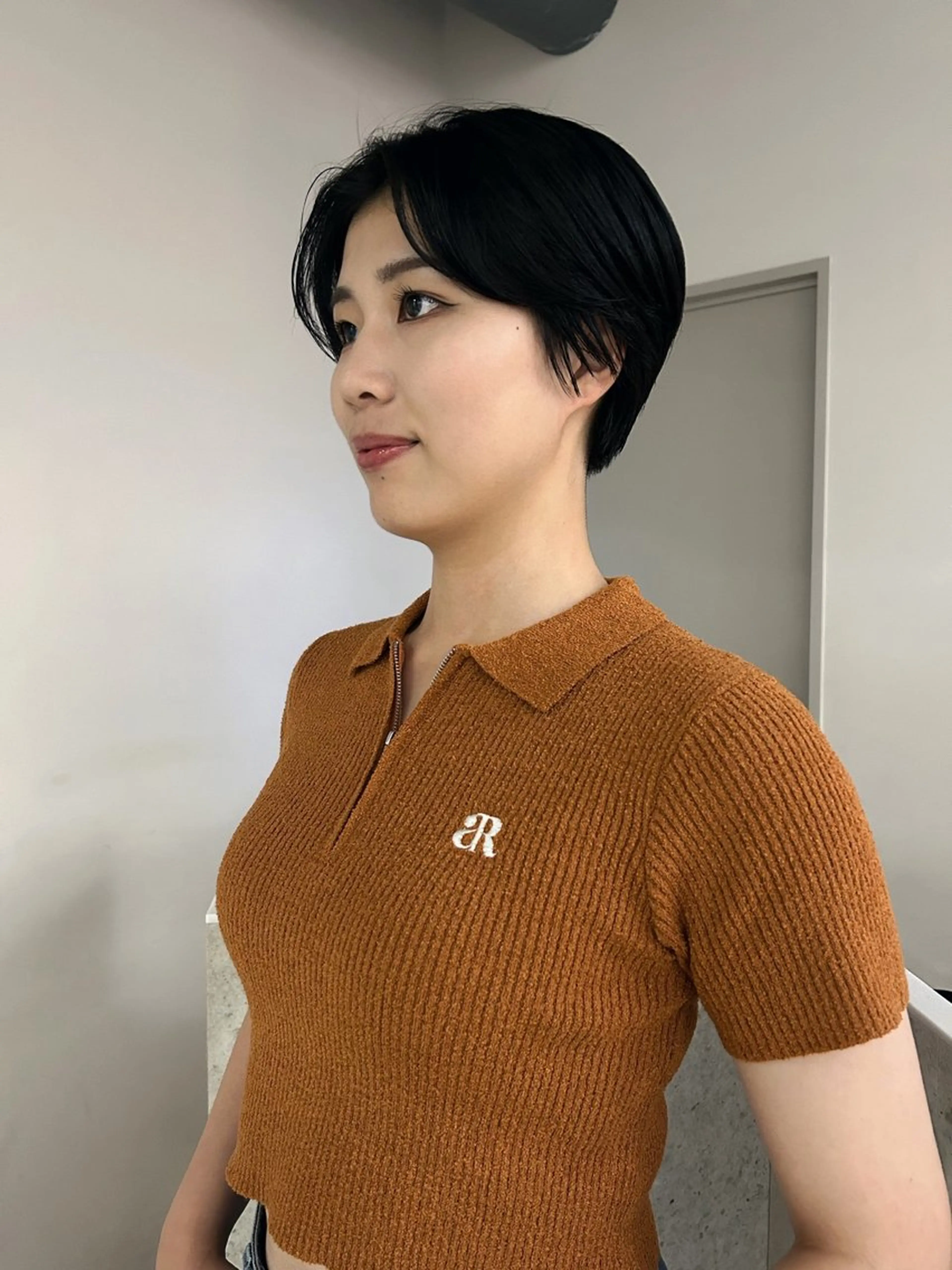 ショート aika/パーマ/ ショート/伏見のヘアスタイル