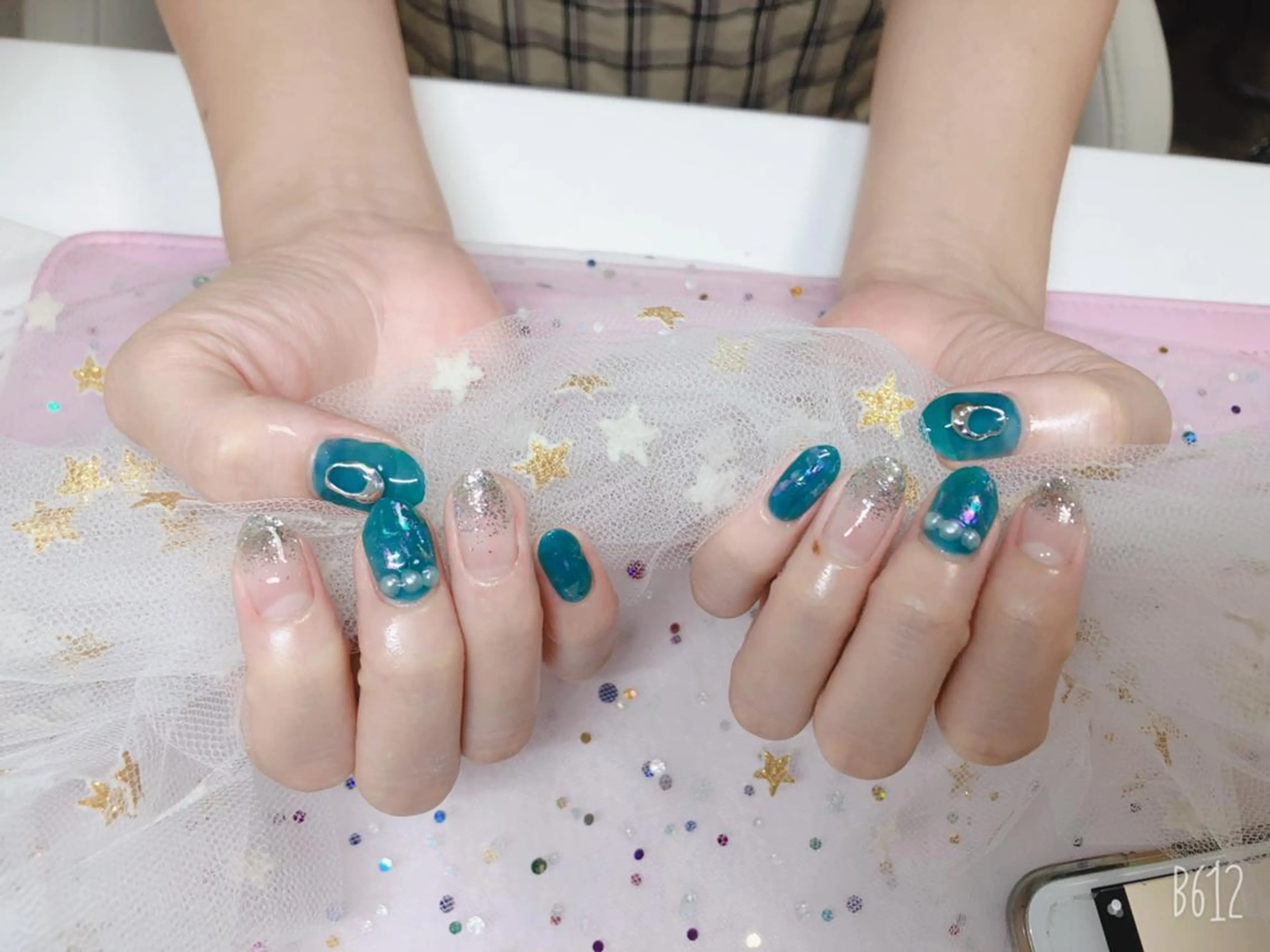 ネイル 🦋ネイルサロン ブラン🌈ゆりのネイルデザイン