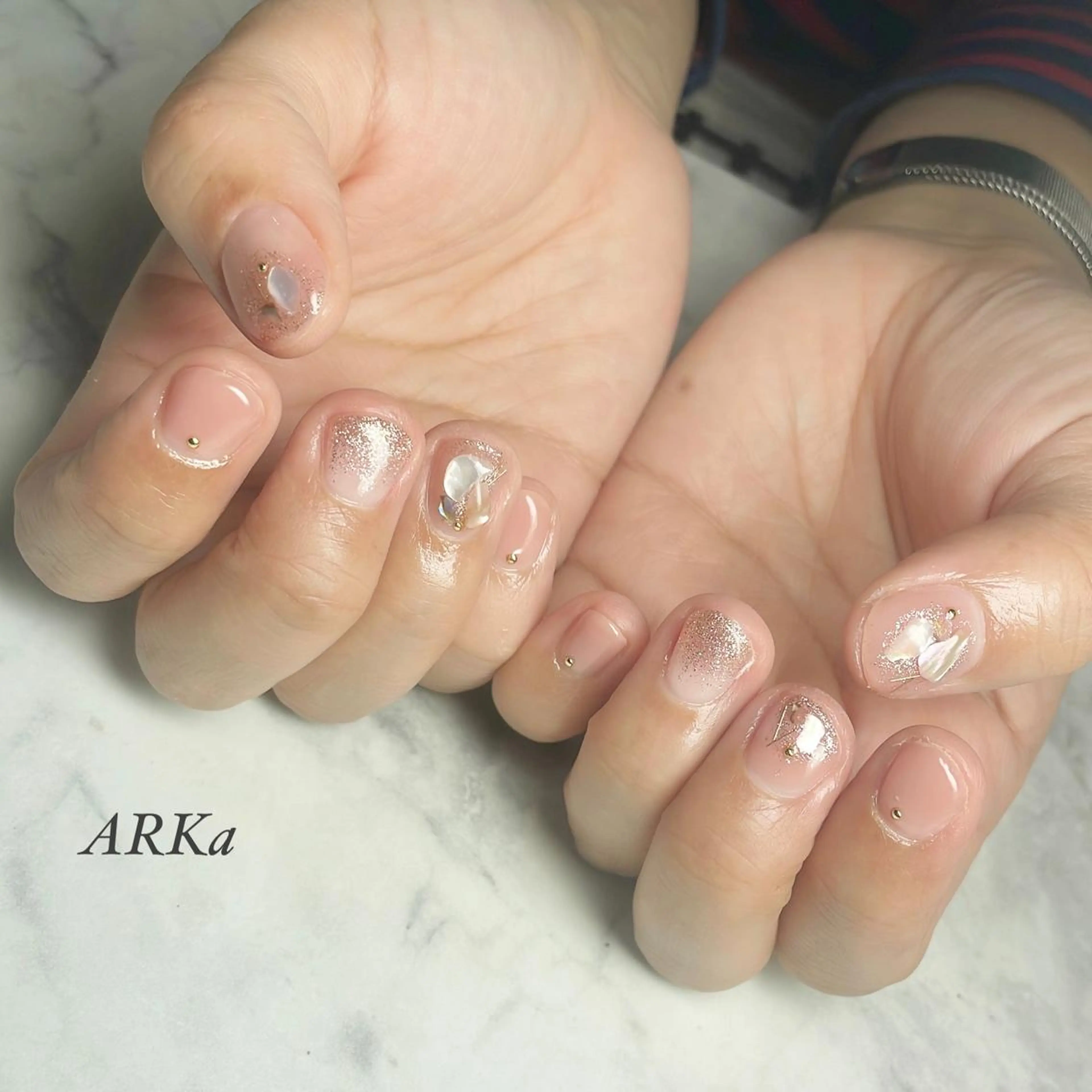 ネイル ハンドネイル ARKα Nishiのネイルデザイン