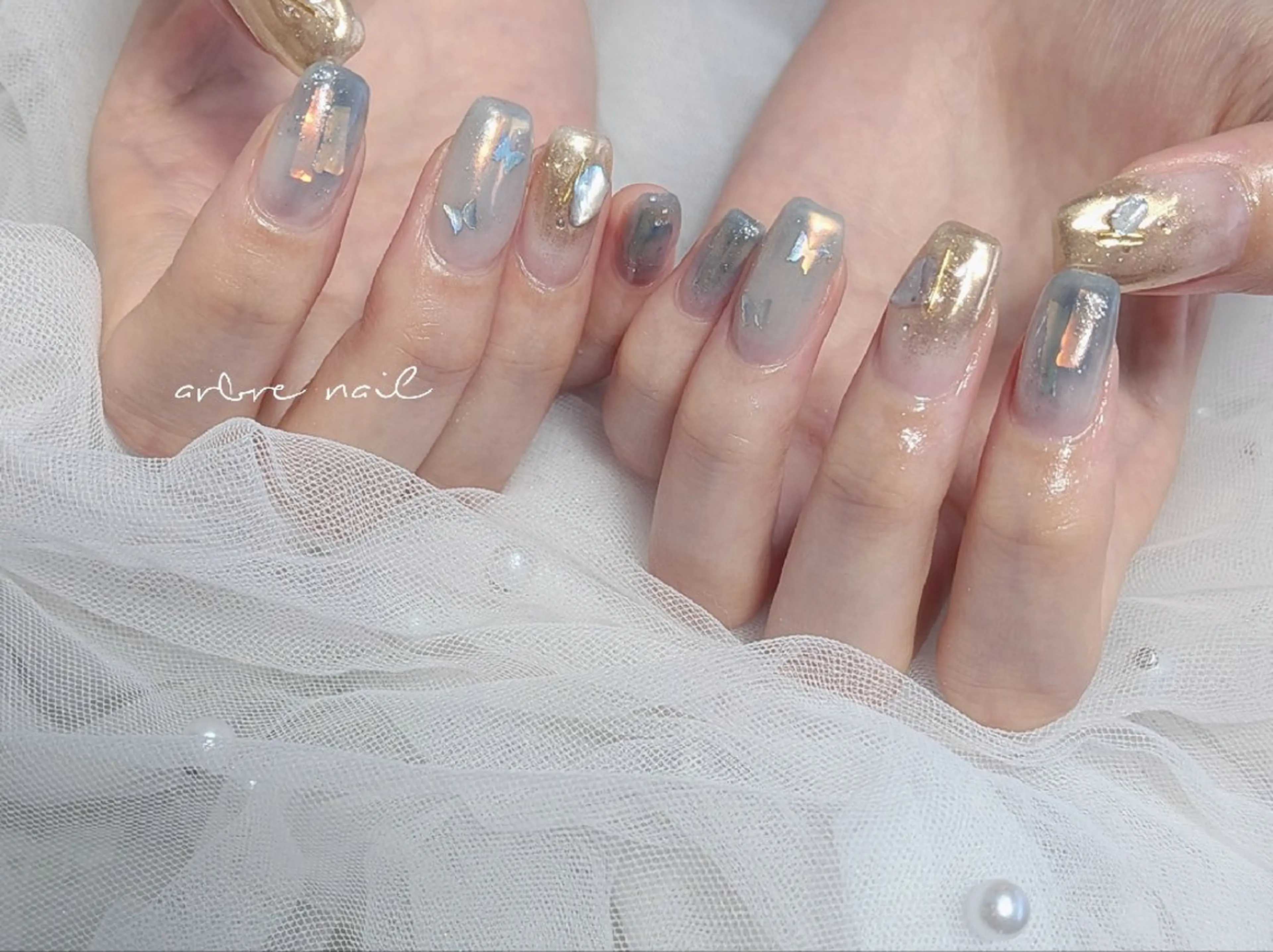 ネイル ＊arbre nail＊.アーブルネイル所属・✯.。 arbre  nail 。✯.のネイルデザイン