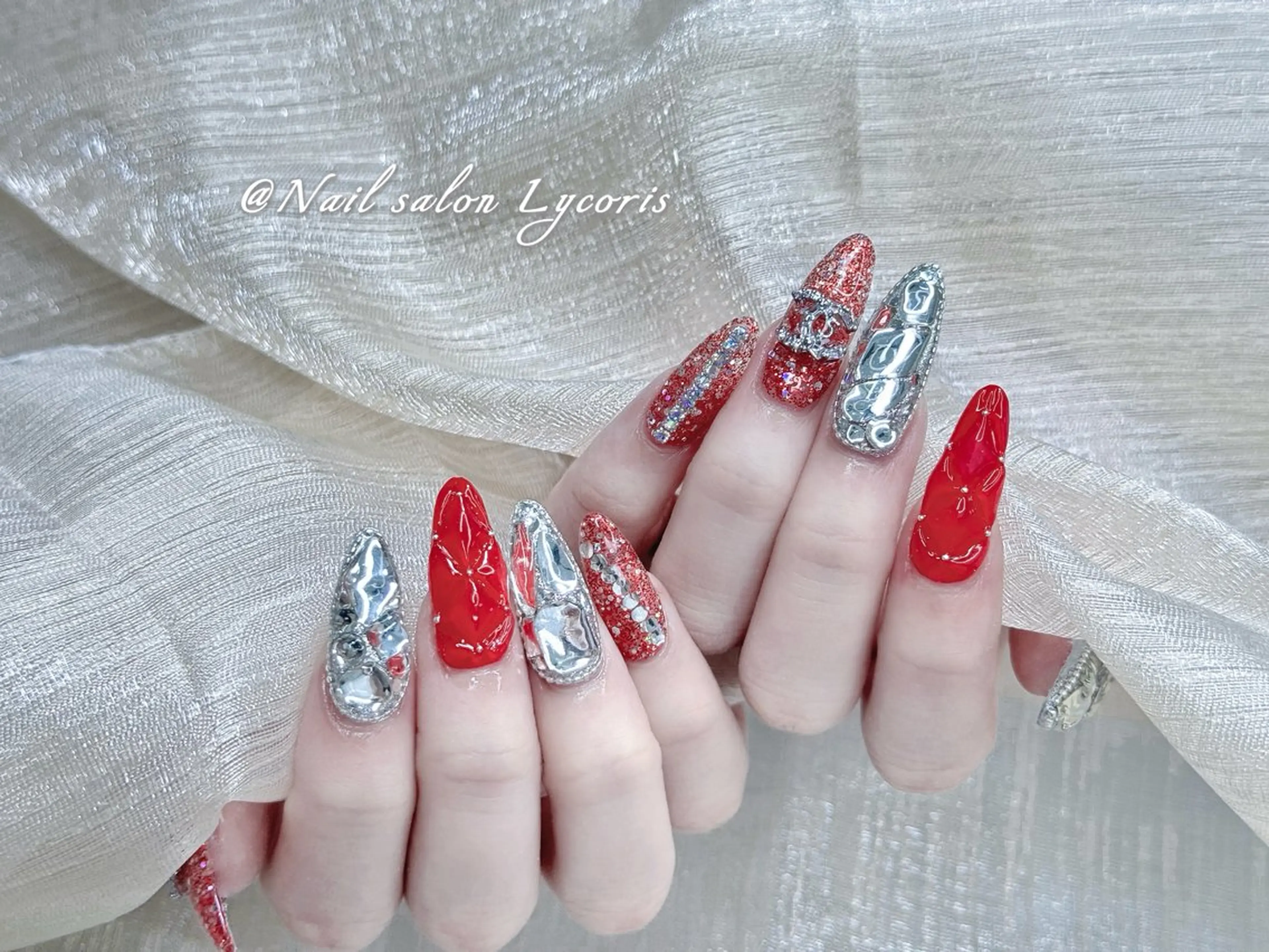 ネイル ハンドネイル Nail salon Lycoris キキのネイルデザイン