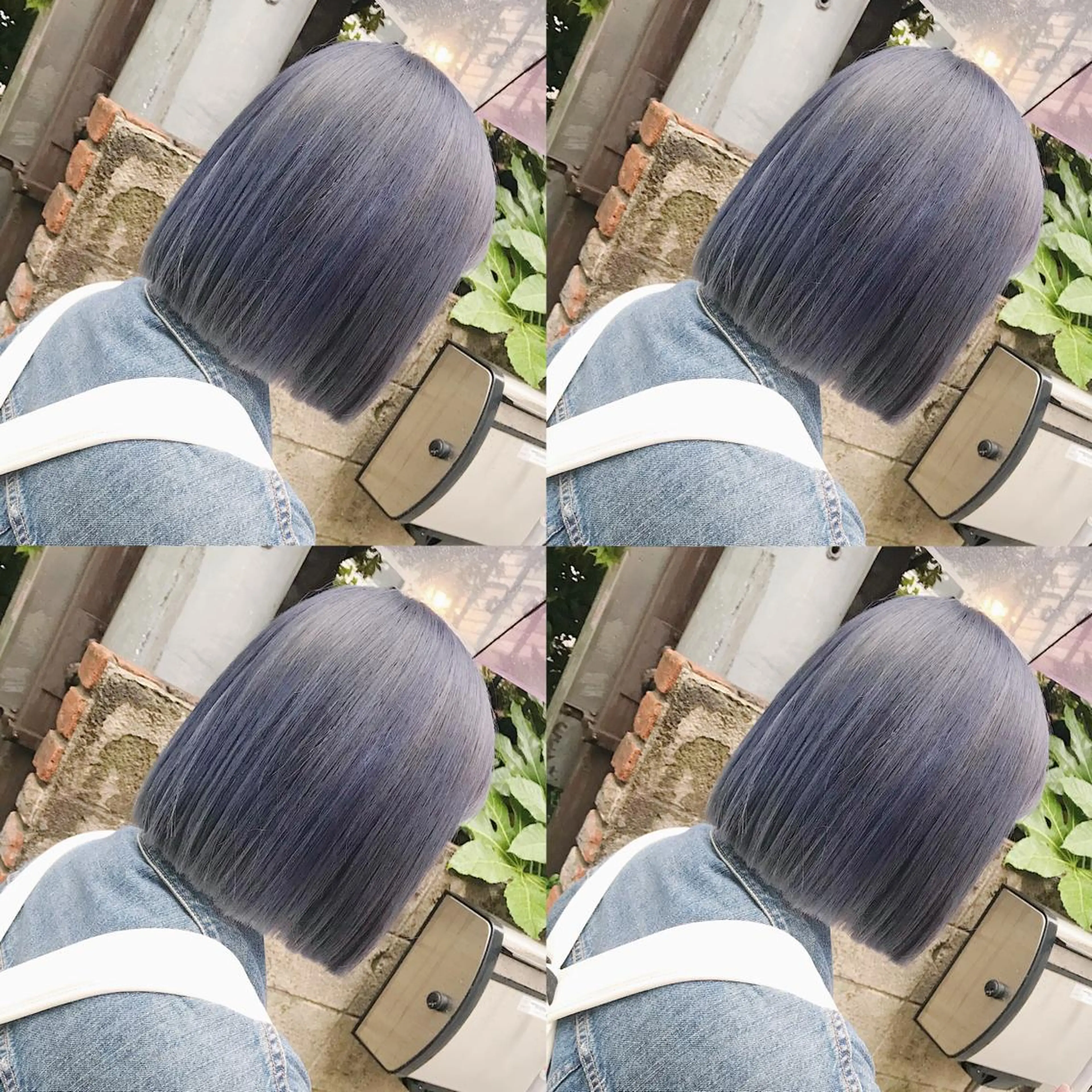ショート カラー ヘアアレンジ ヘアカラー トリートメント TAKUMAブリーチ /切りっぱなし🪽のヘアスタイル