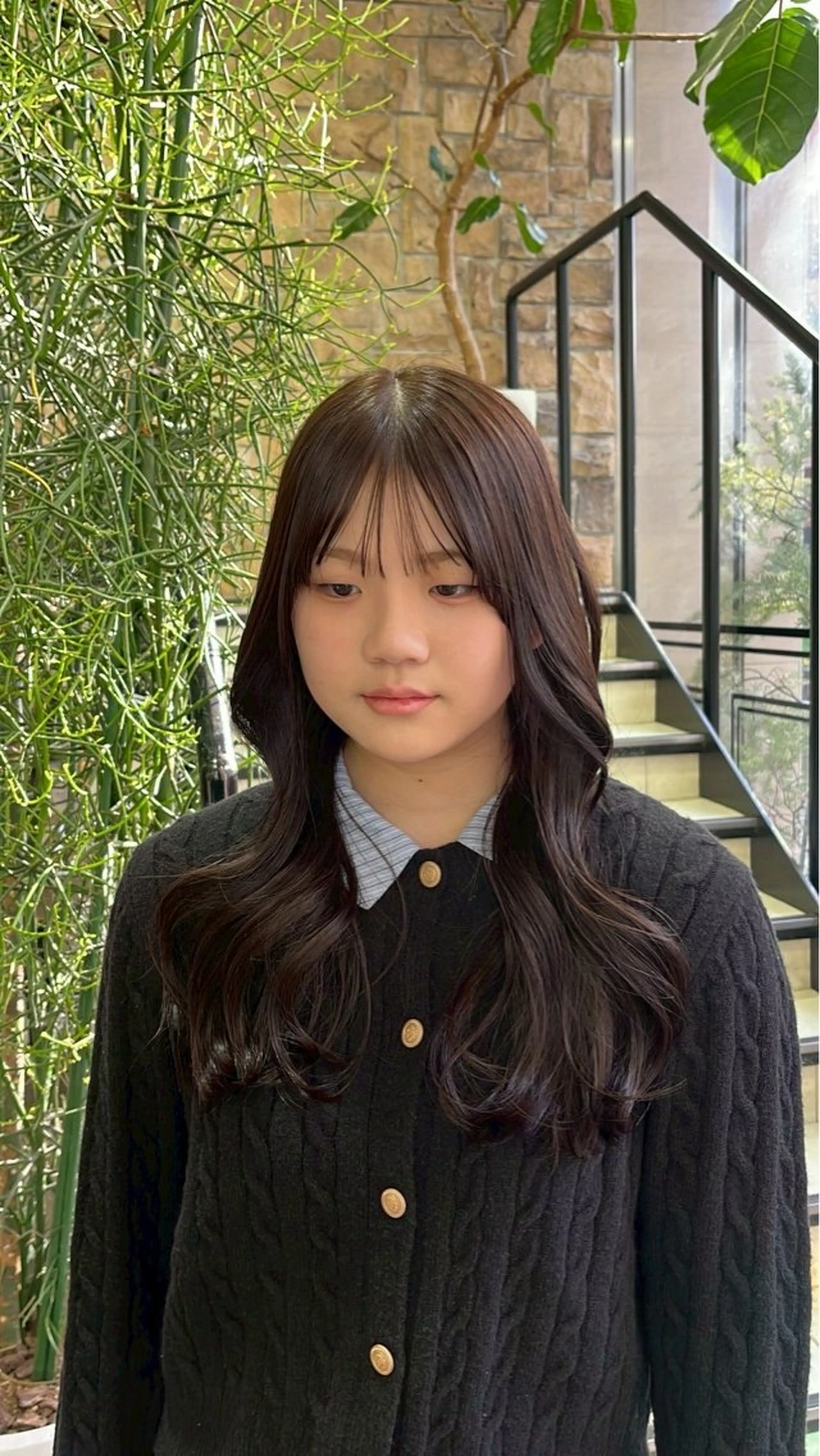 ロング カラー ヘアカラー rino️🩵 透明感カラーのヘアスタイル