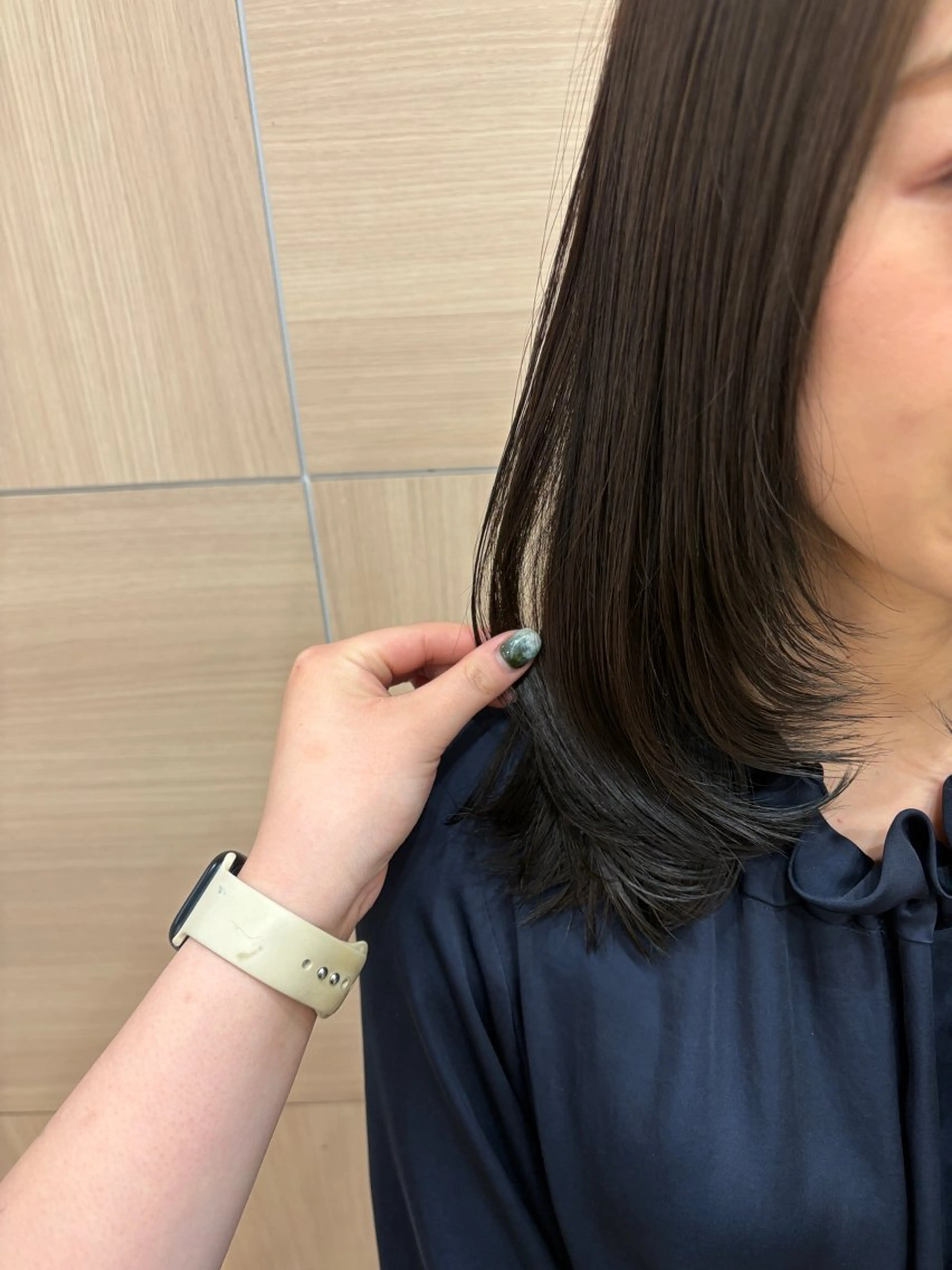 ミディアム レイヤーカット 新瑞橋/瑞穂区/ フウのヘアスタイル