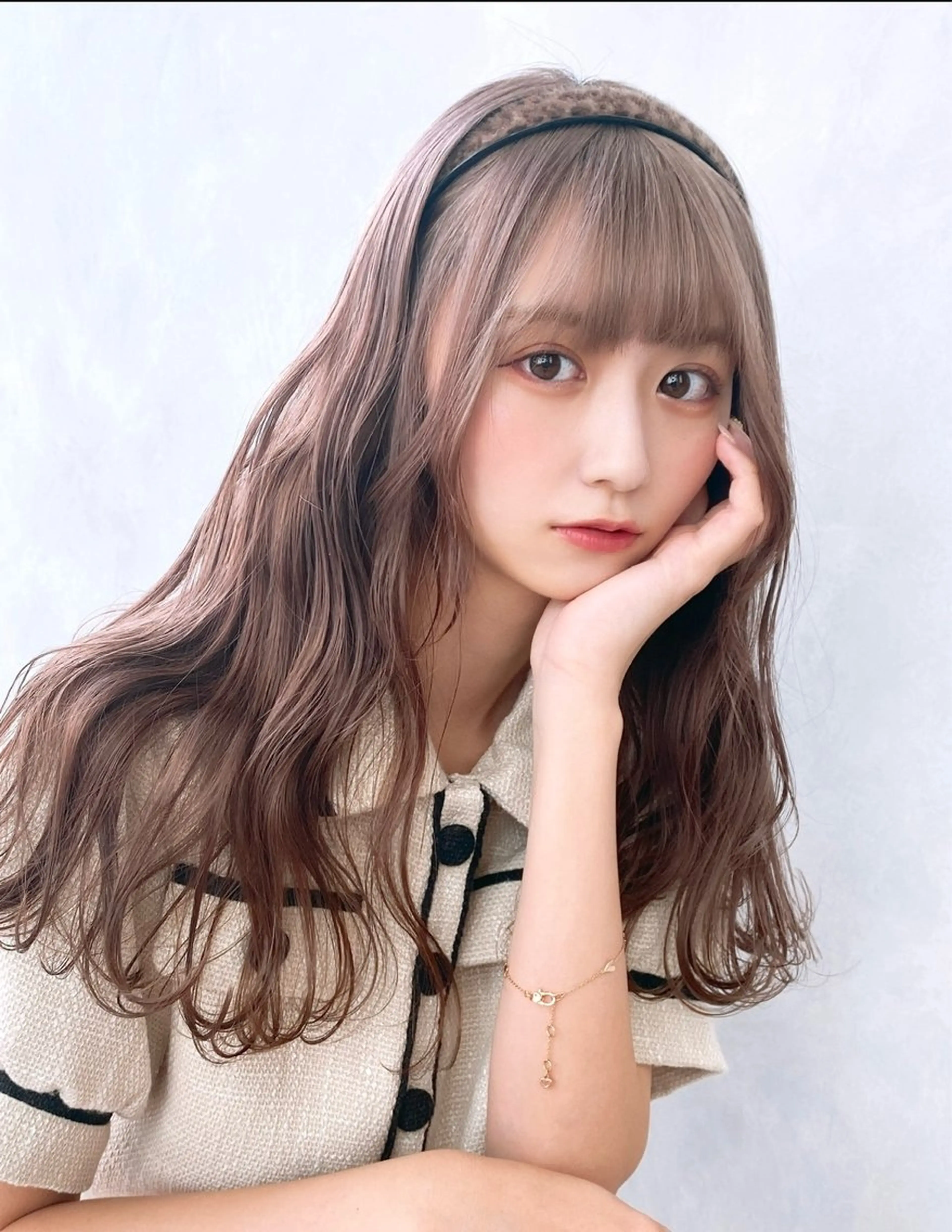 ロング カラー ヘアアレンジ カット ヘアカラー トリートメント ヘアセット 🧸ブリーチ特化/前 髪/しょうじりか🎀のヘアスタイル