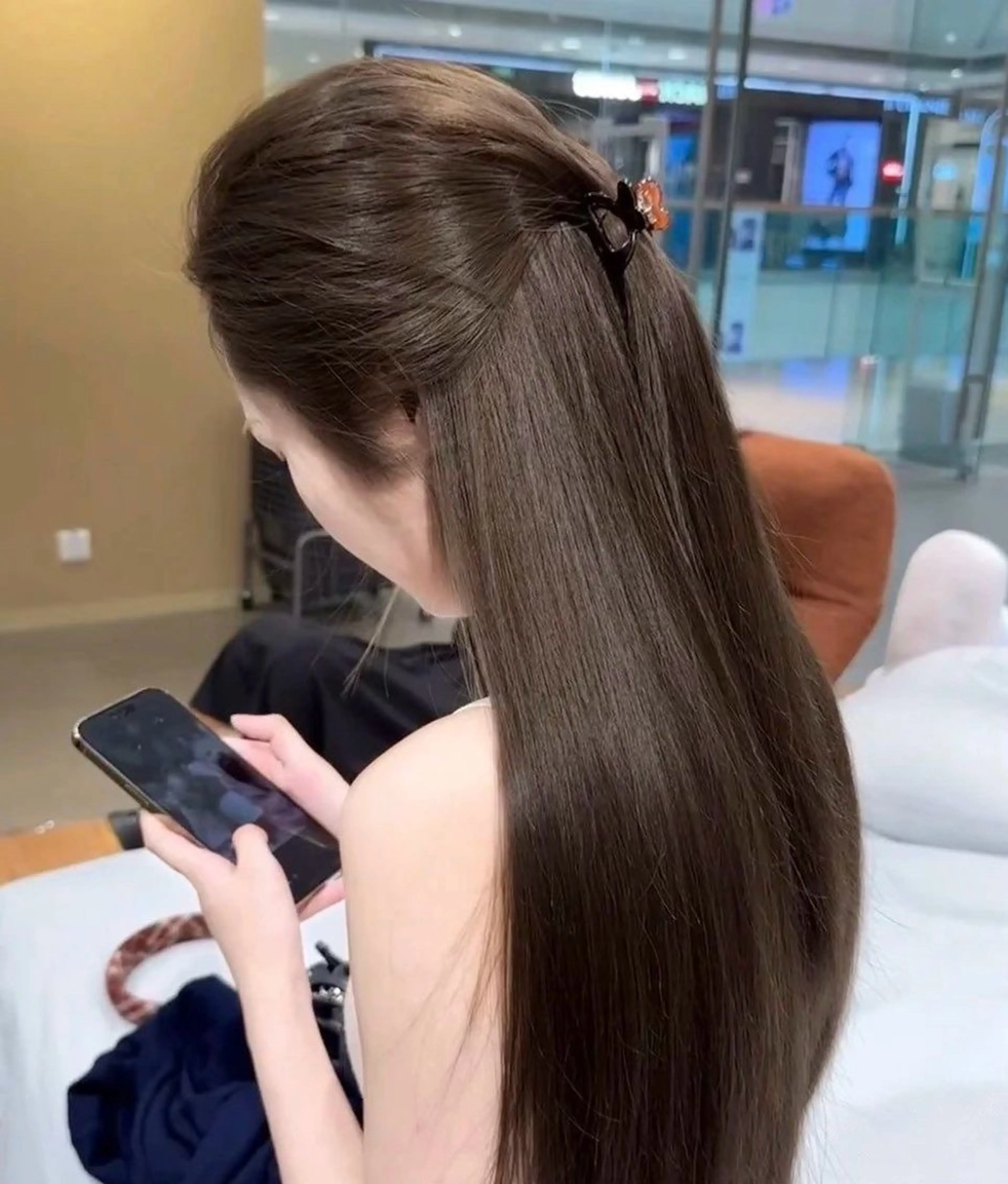 縮毛矯正＋トリートメントの写真