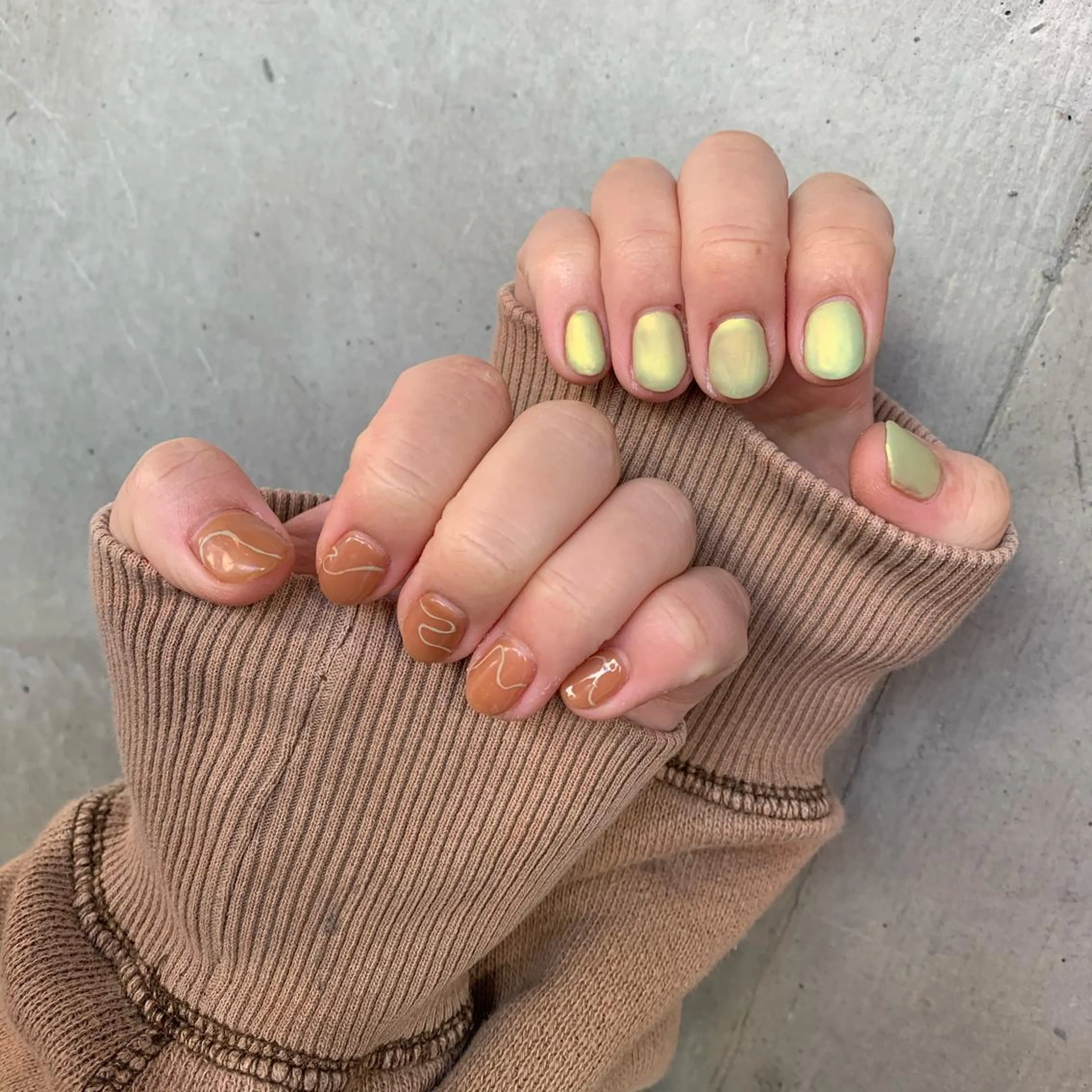 ネイル AOI✩⡱ y2kネイルのネイルデザイン