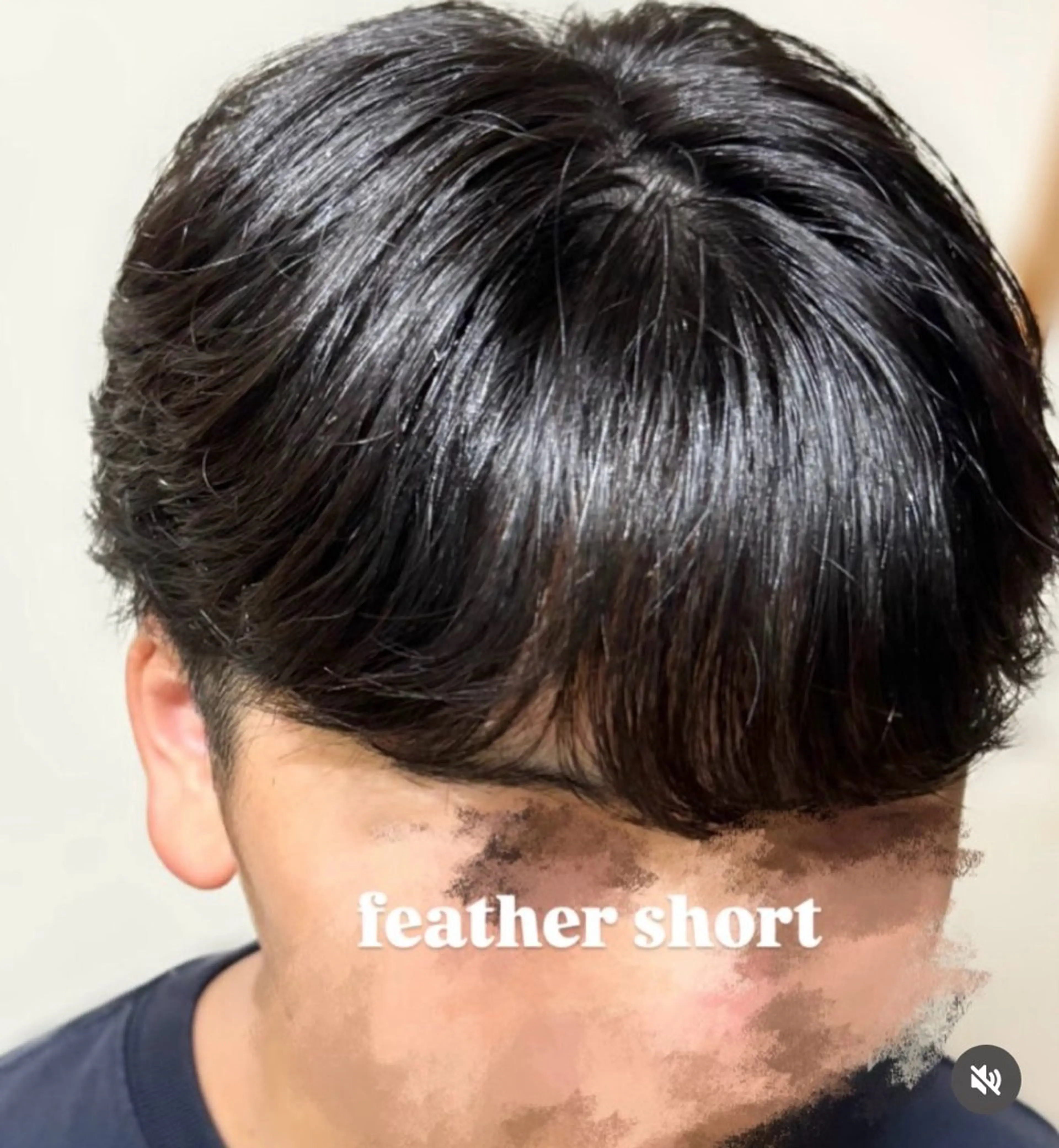 メンズ アップバング メンズ韓国風 マッシュ シースルーマッシュ カット RYU/メンズ /センターパートのヘアスタイル