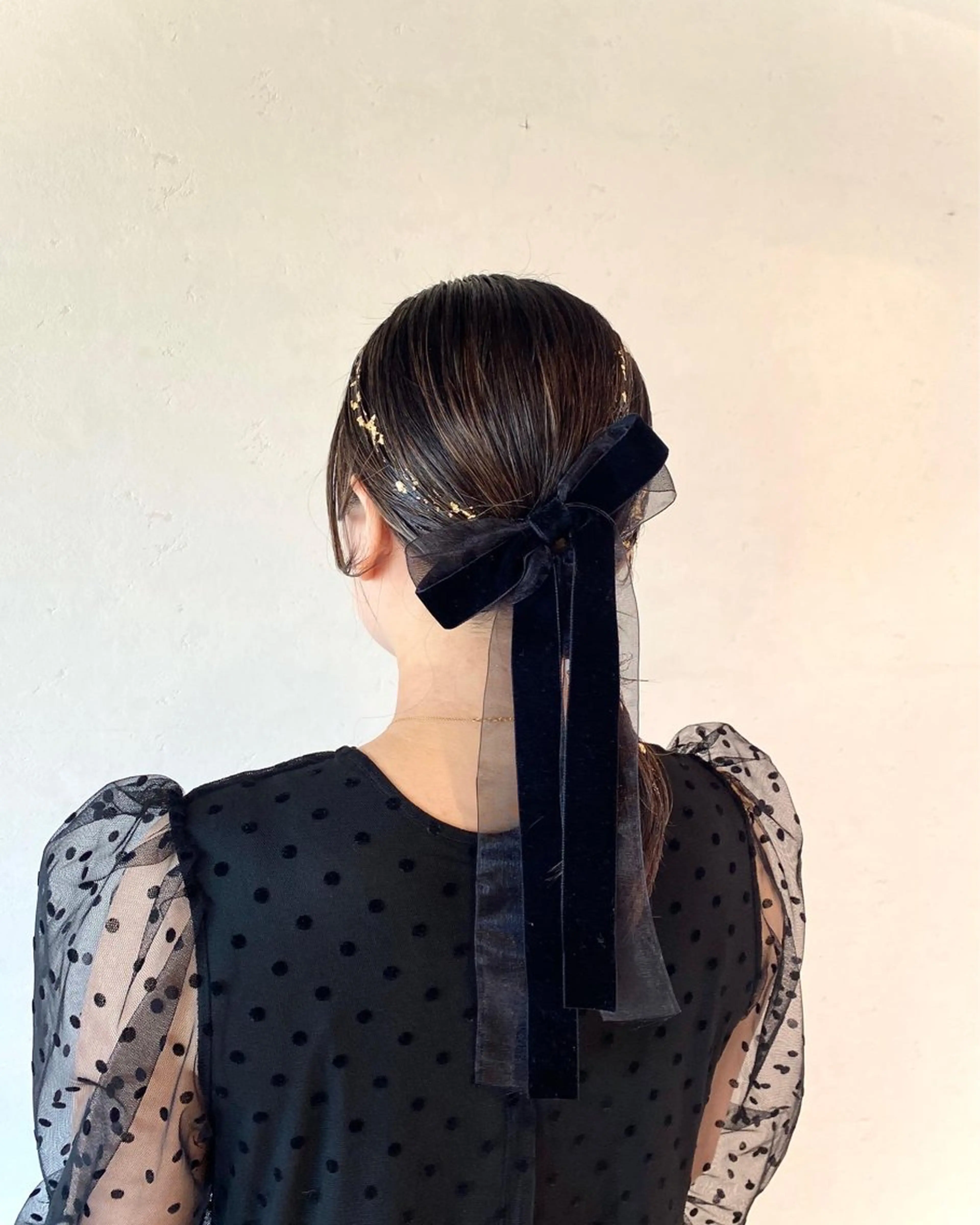 ヘアアレンジ ヘアセット ブリーチなしWカラー /酸性ストレート河本のヘアスタイル