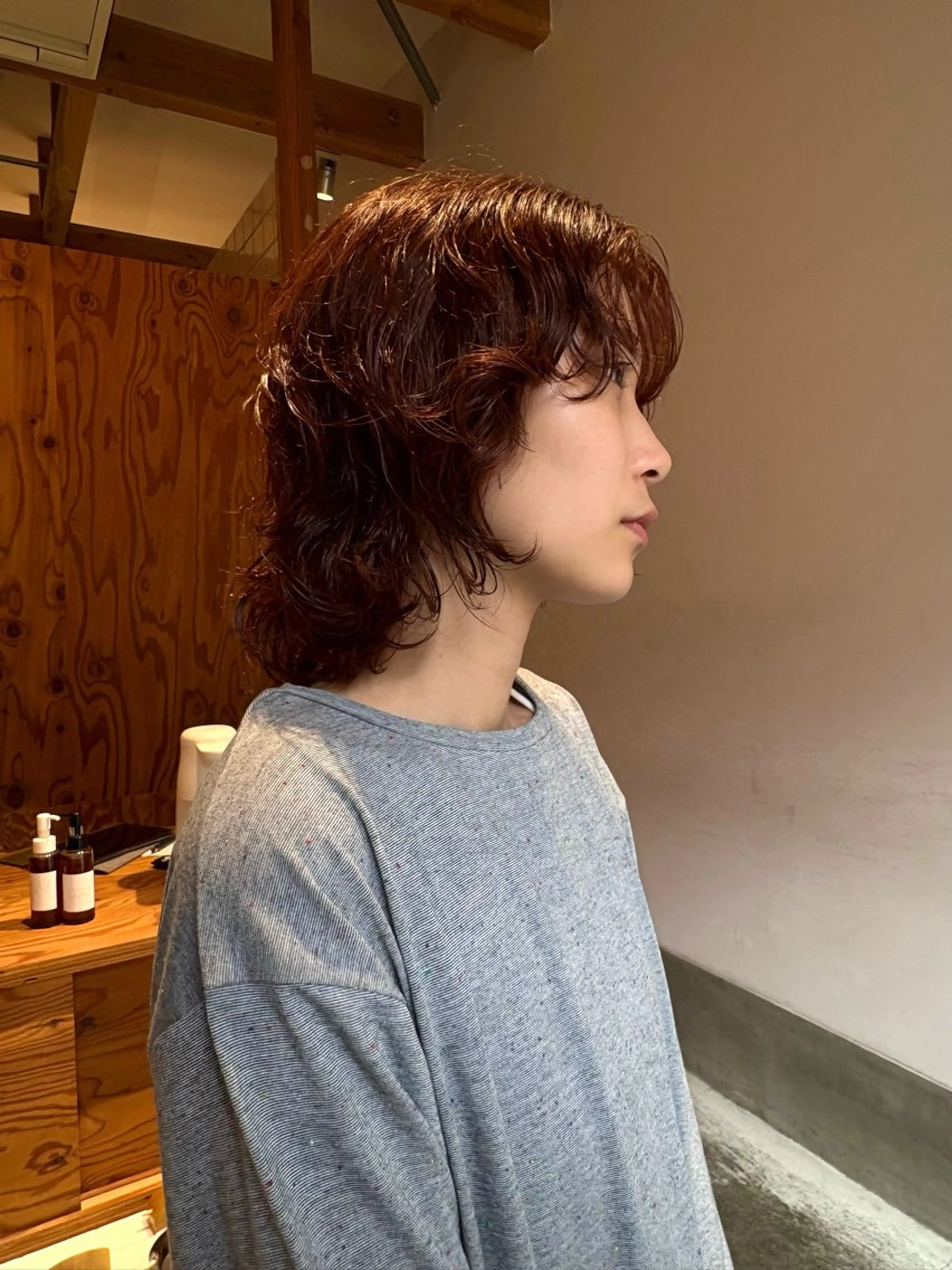 セミロング 한국에English OK🌼unaのヘアスタイル