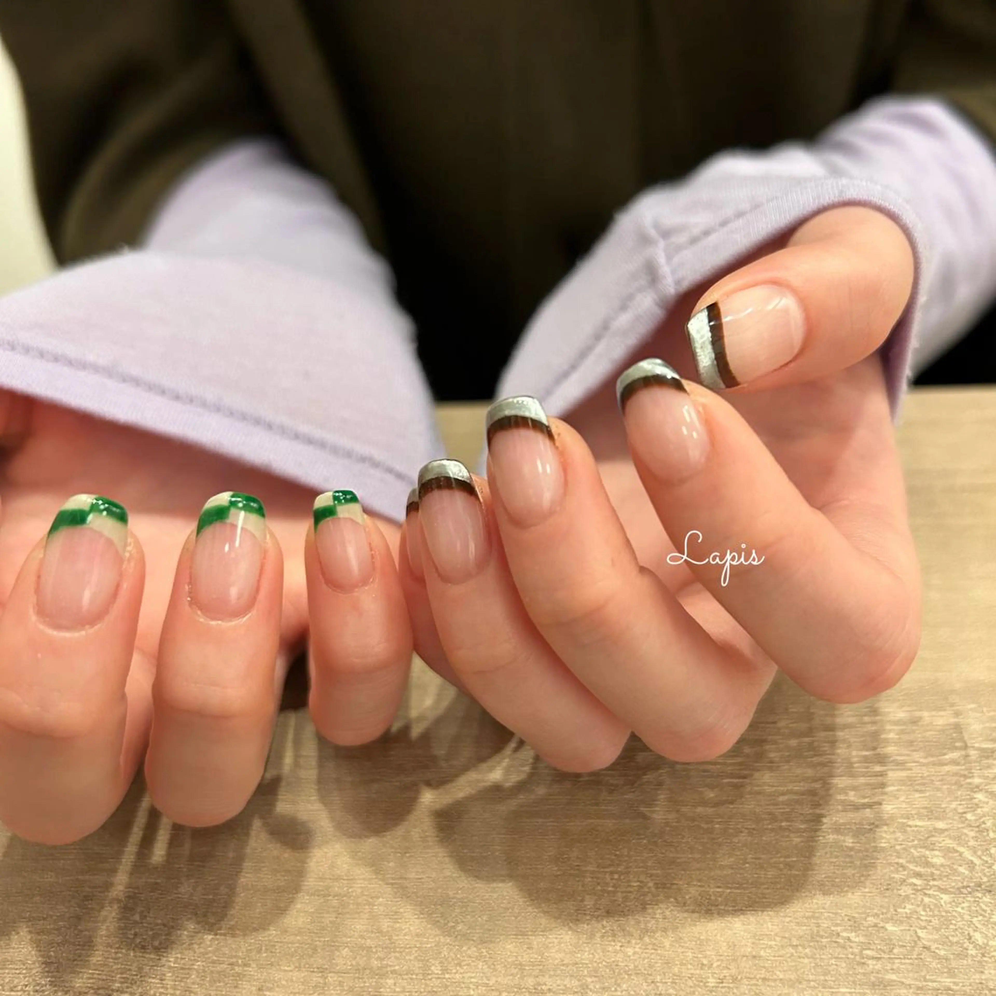 ネイル ハンドネイル Lapis *のネイルデザイン