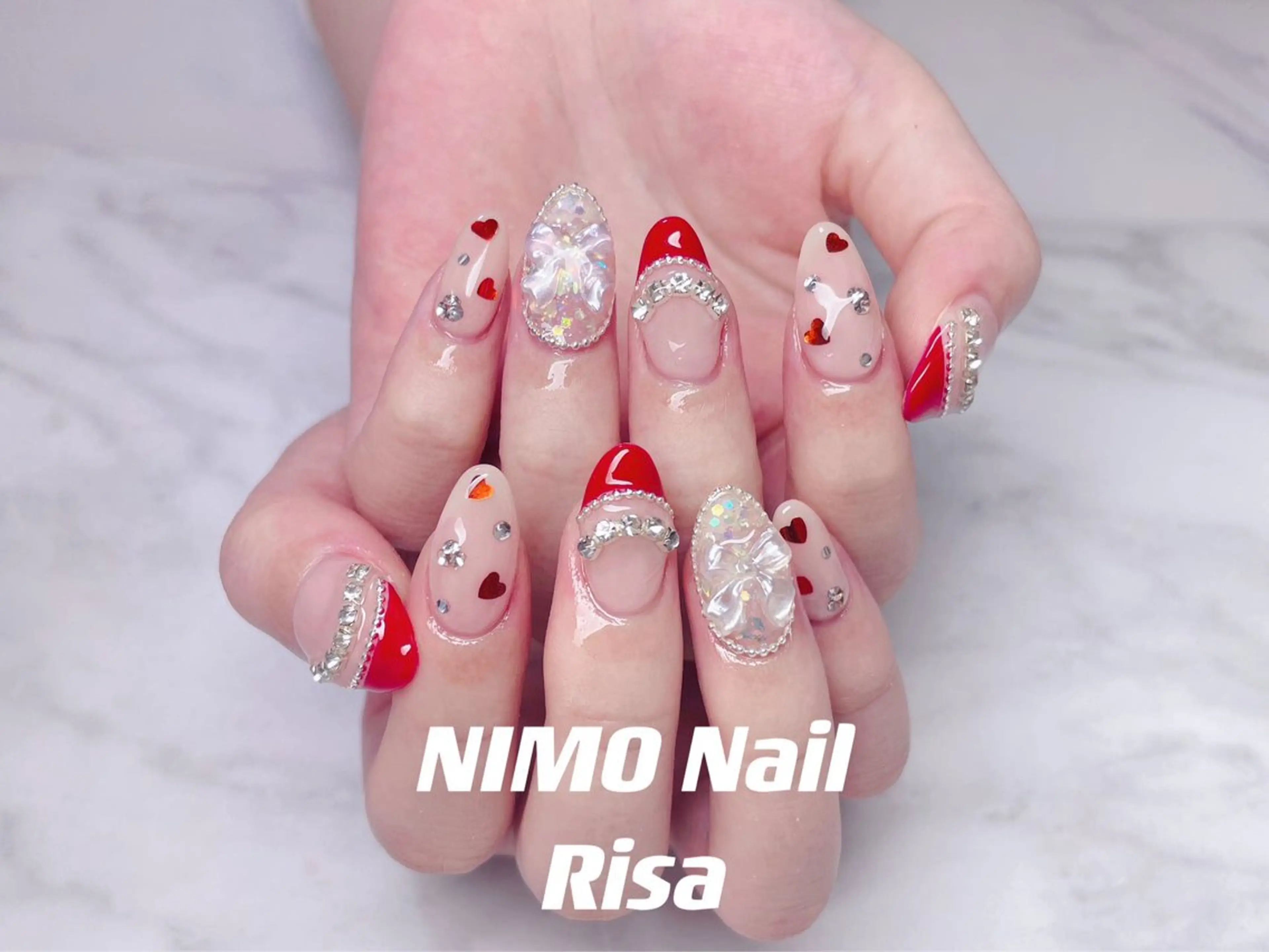 ネイル ハンドネイル RI SA☀️ リサのネイルデザイン